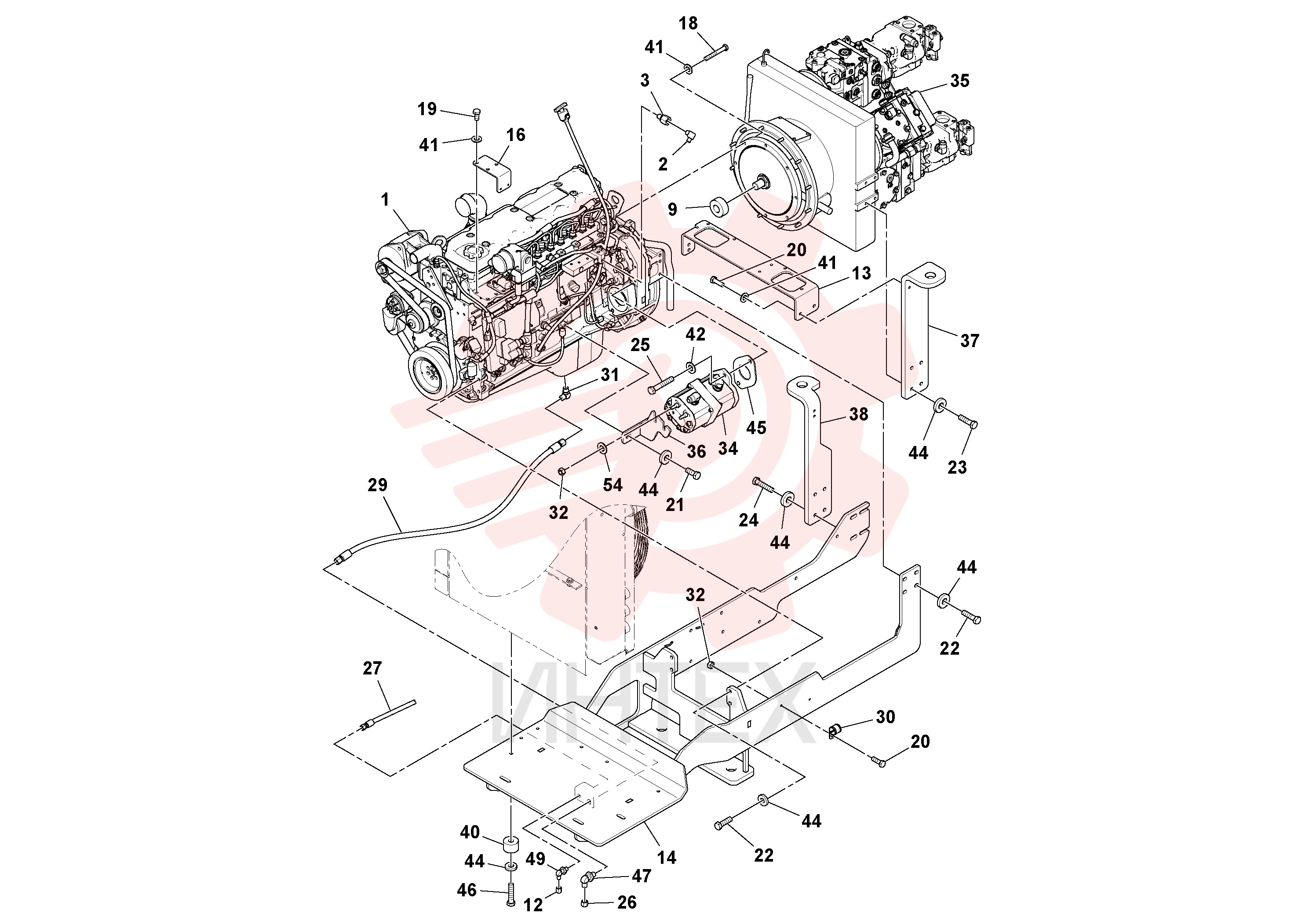 Фильтр масляный RM 13284617 (1)