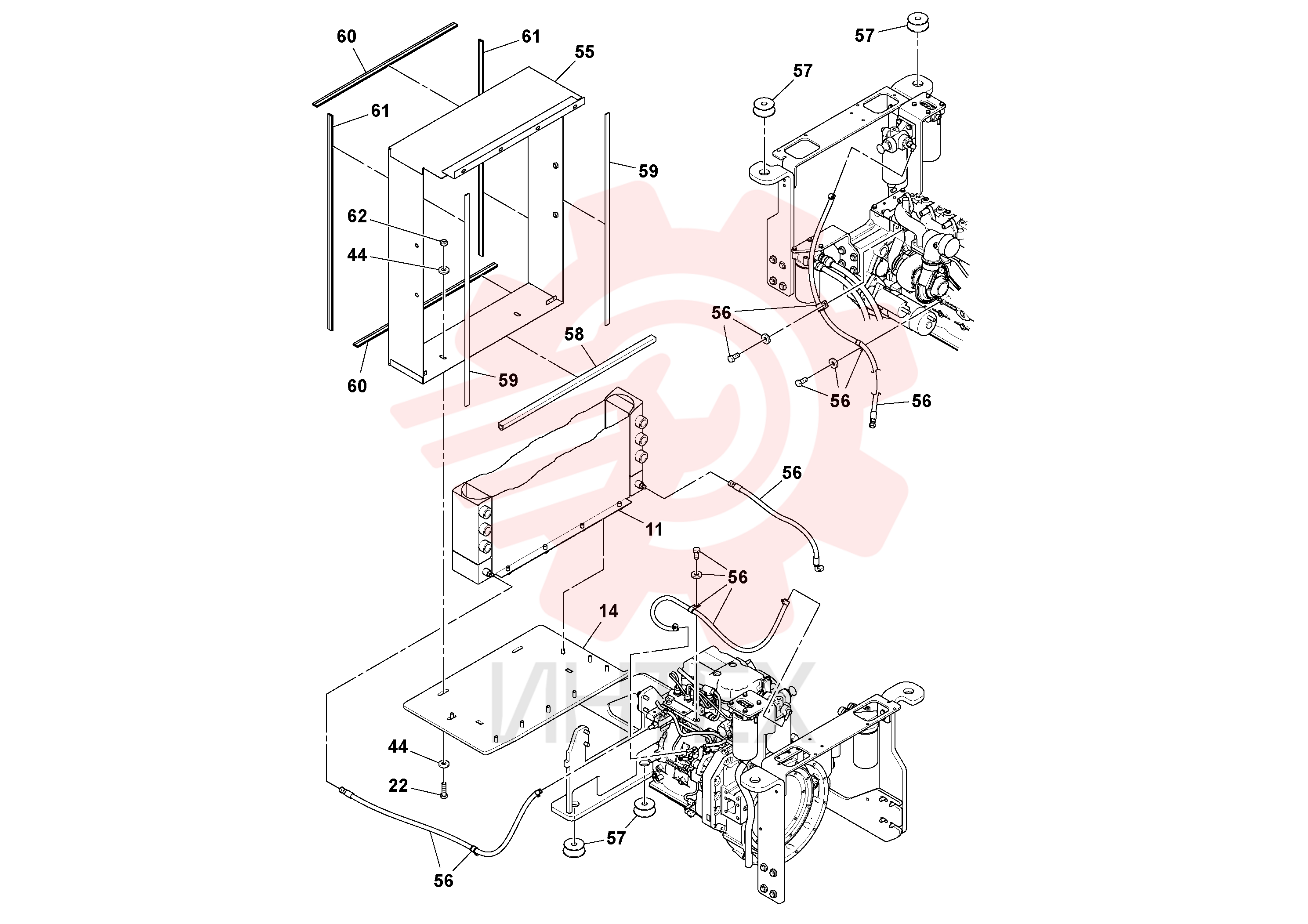Subframe RM 43813500