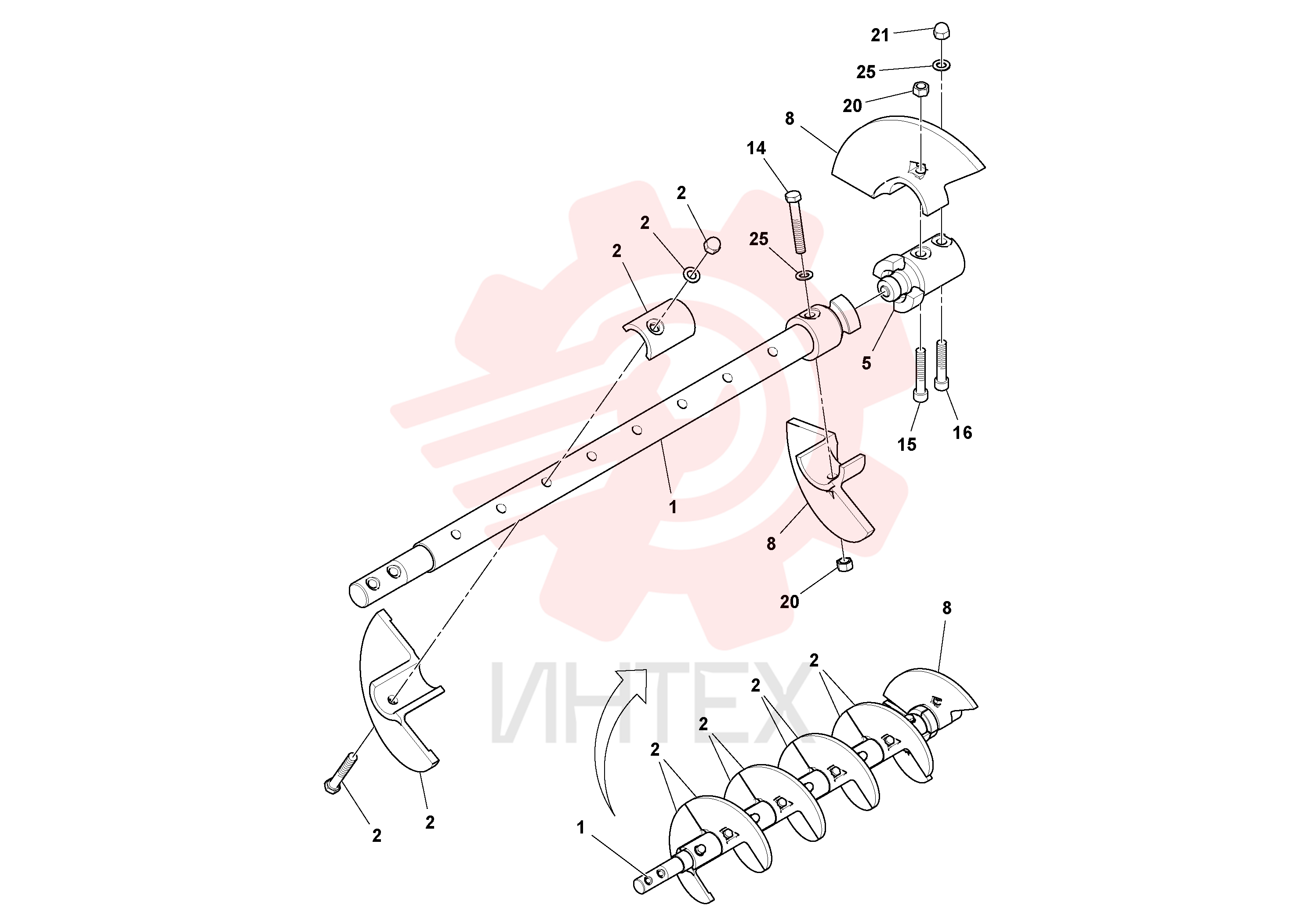 Coupling piece