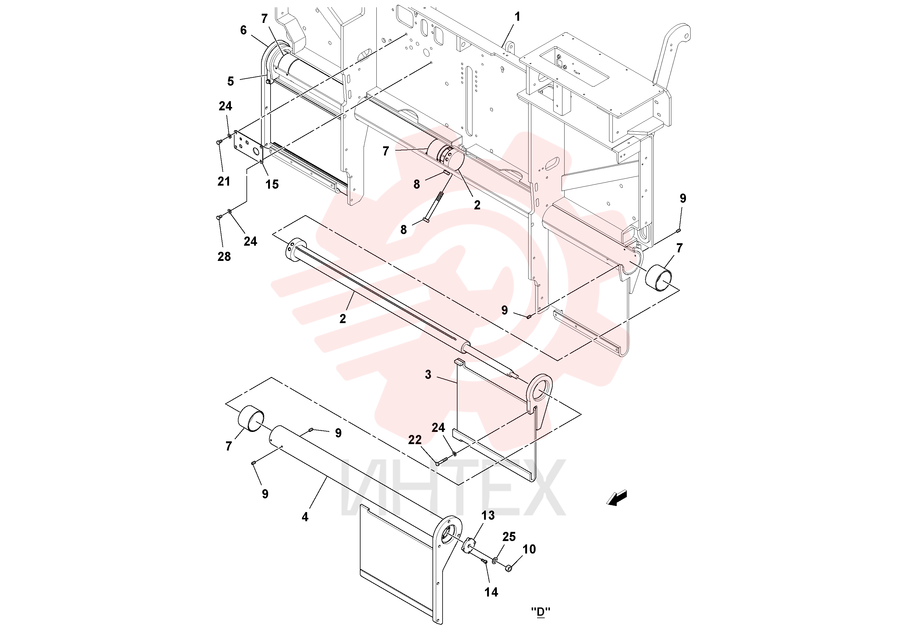 Sealing kit RM 13399464 (2)