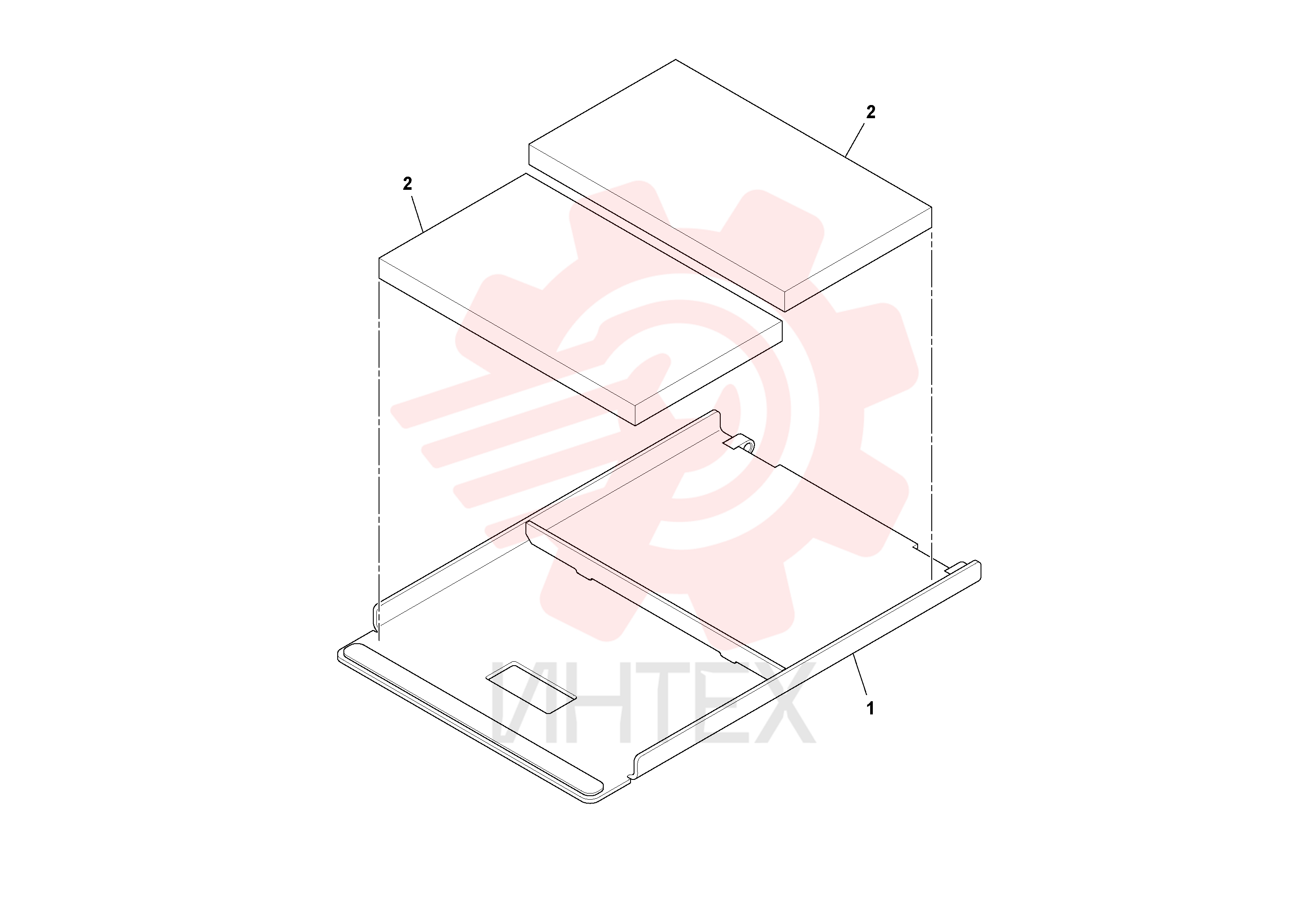 Center Deck Door