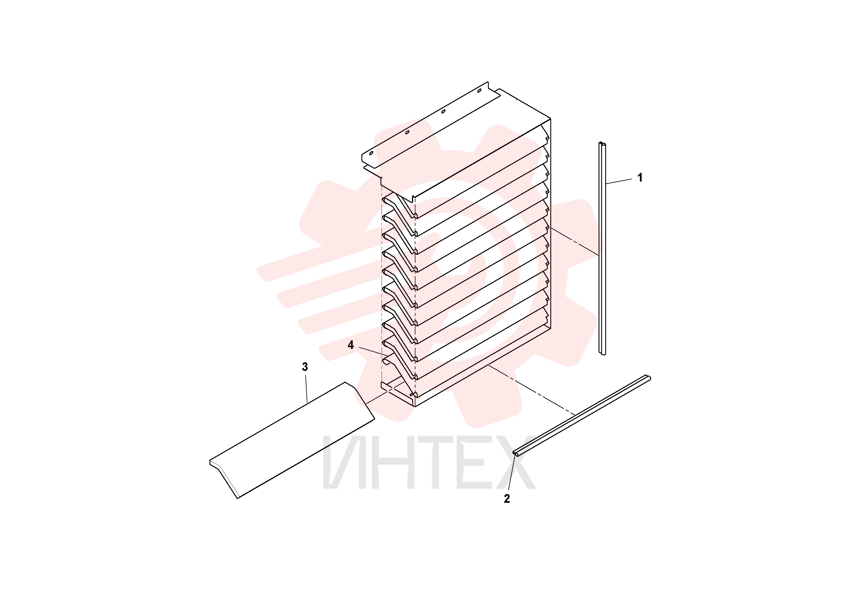 Trim moulding RM 13843776