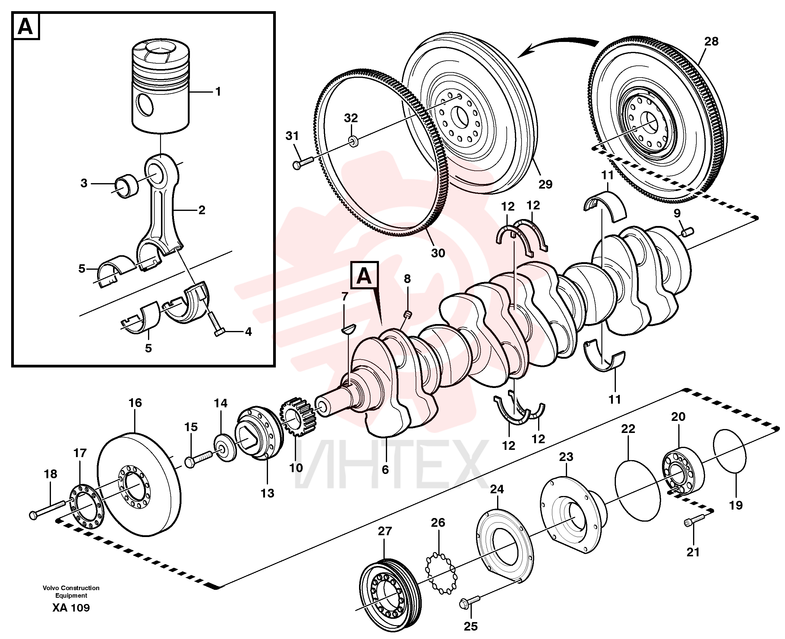 Thrust washer kit