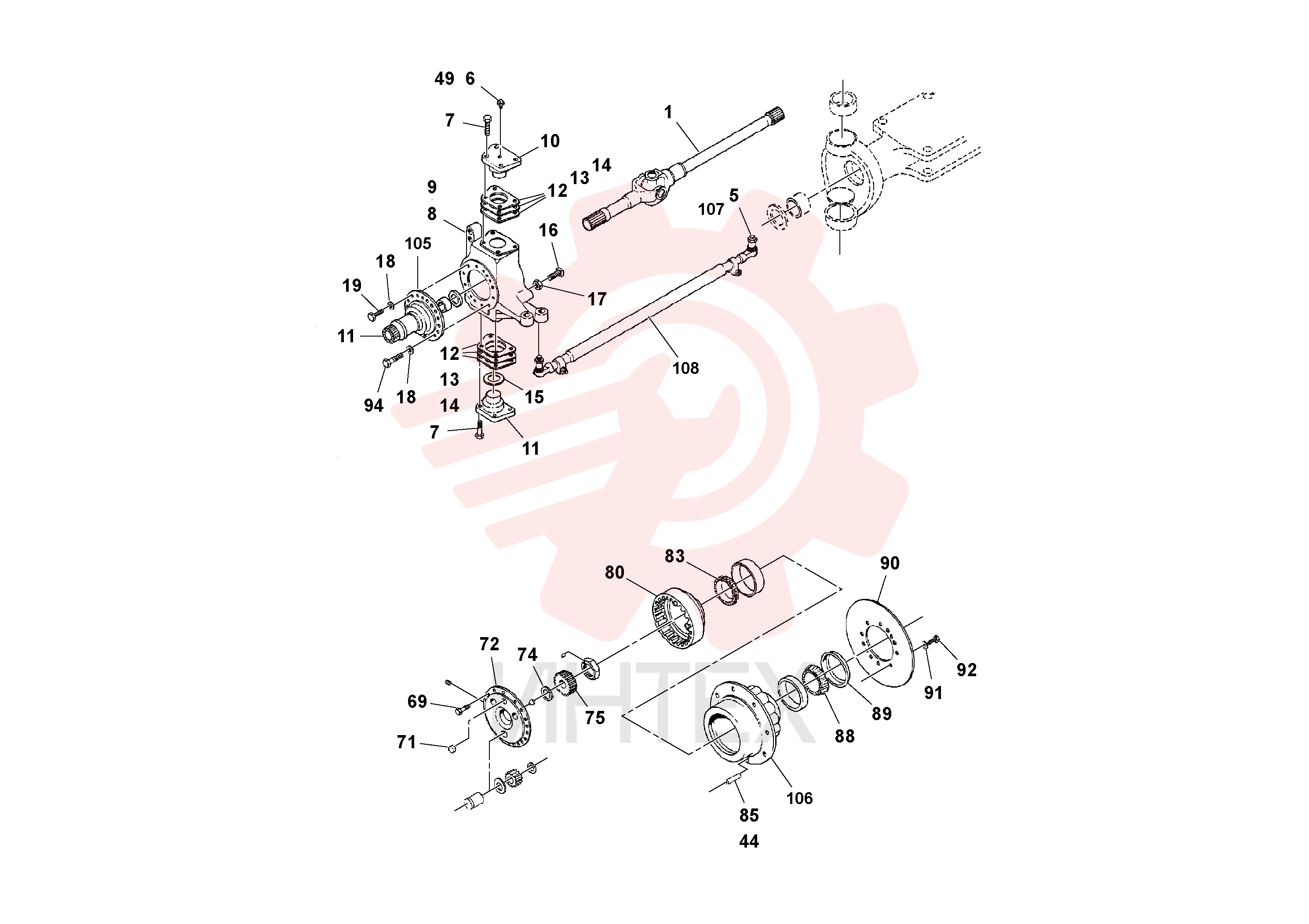 Thrust pin RM20368890