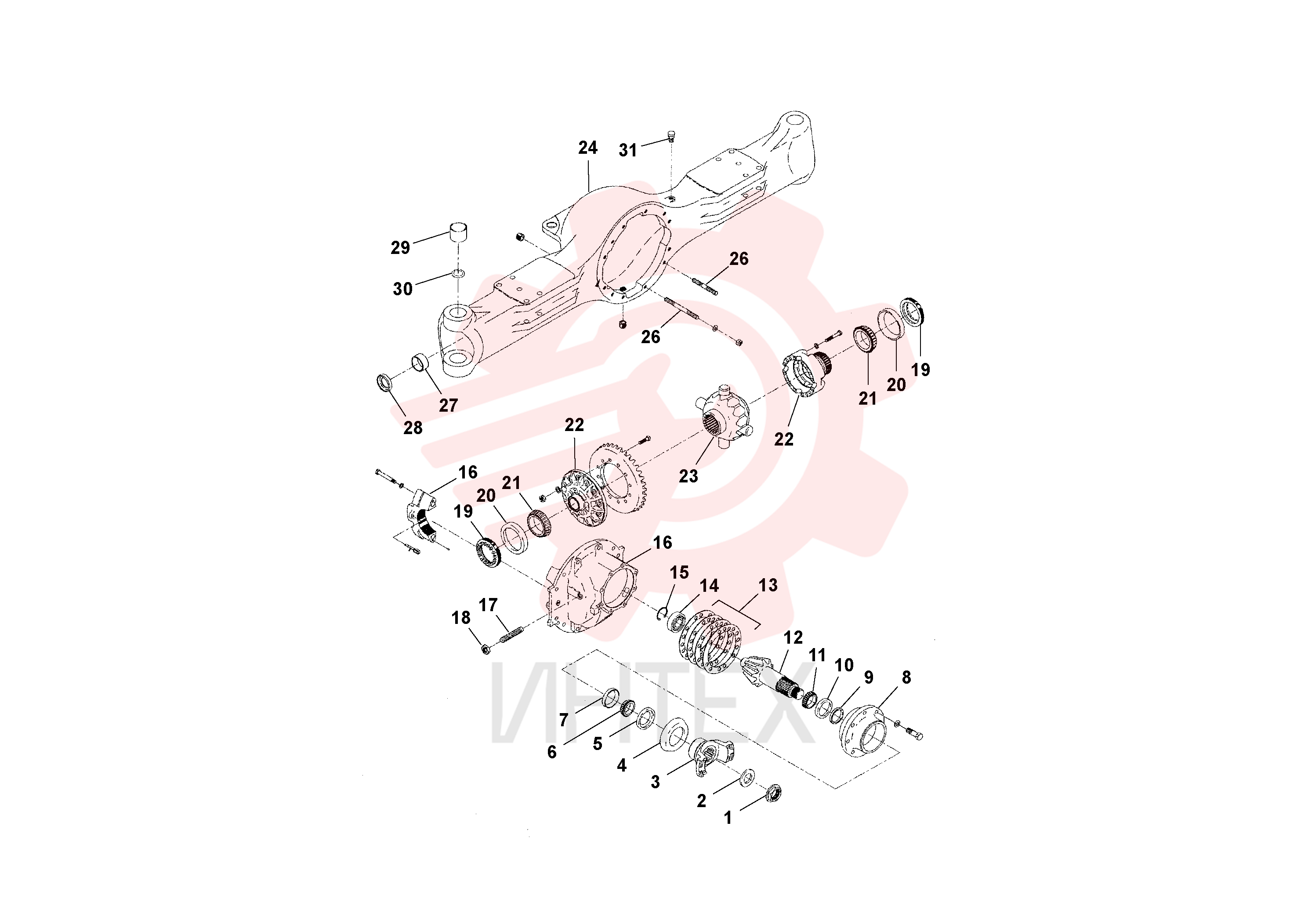 Differential carrier