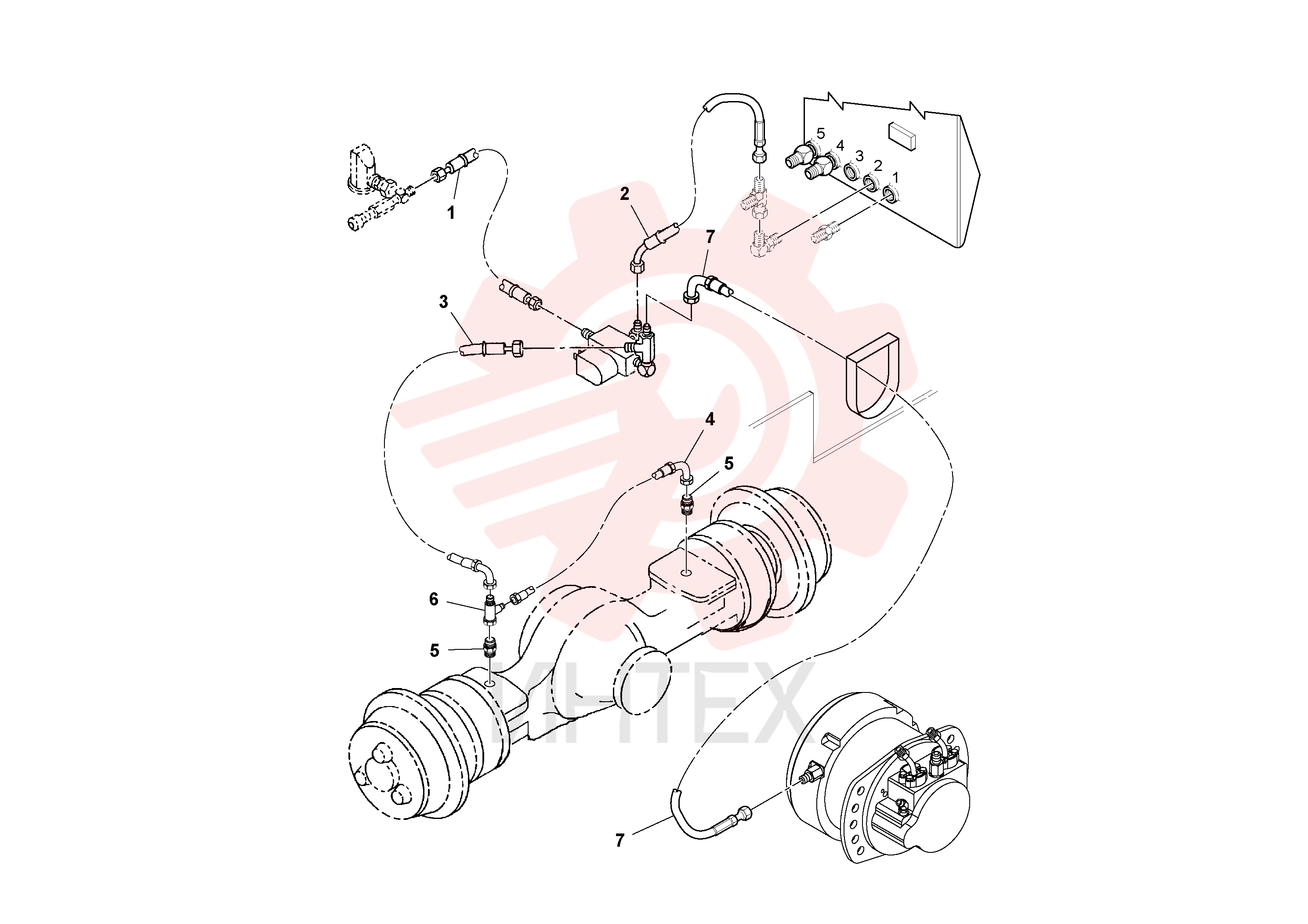Hose assembly RM59118752 (2)