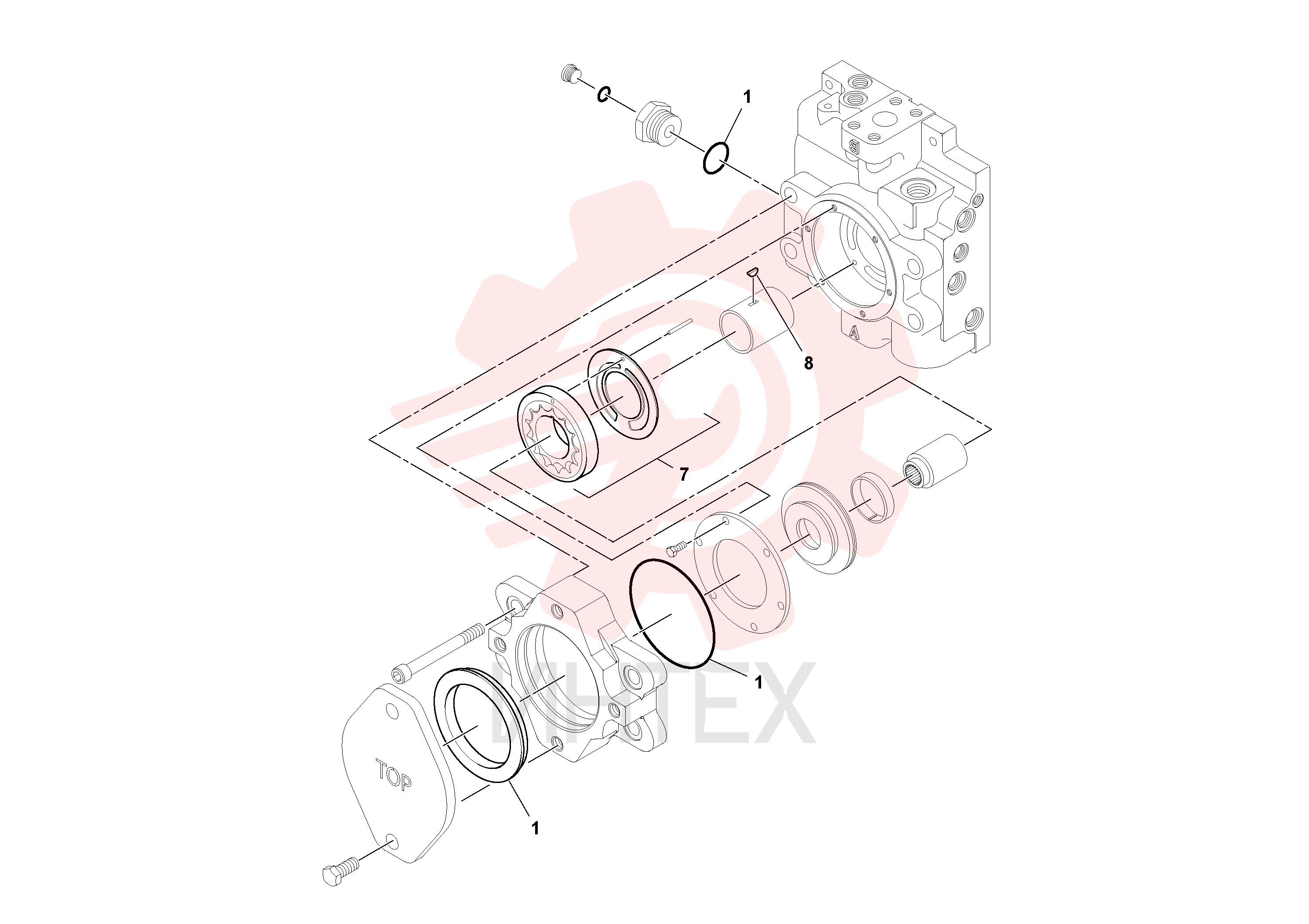 Sealing kit RM43964923 (1)
