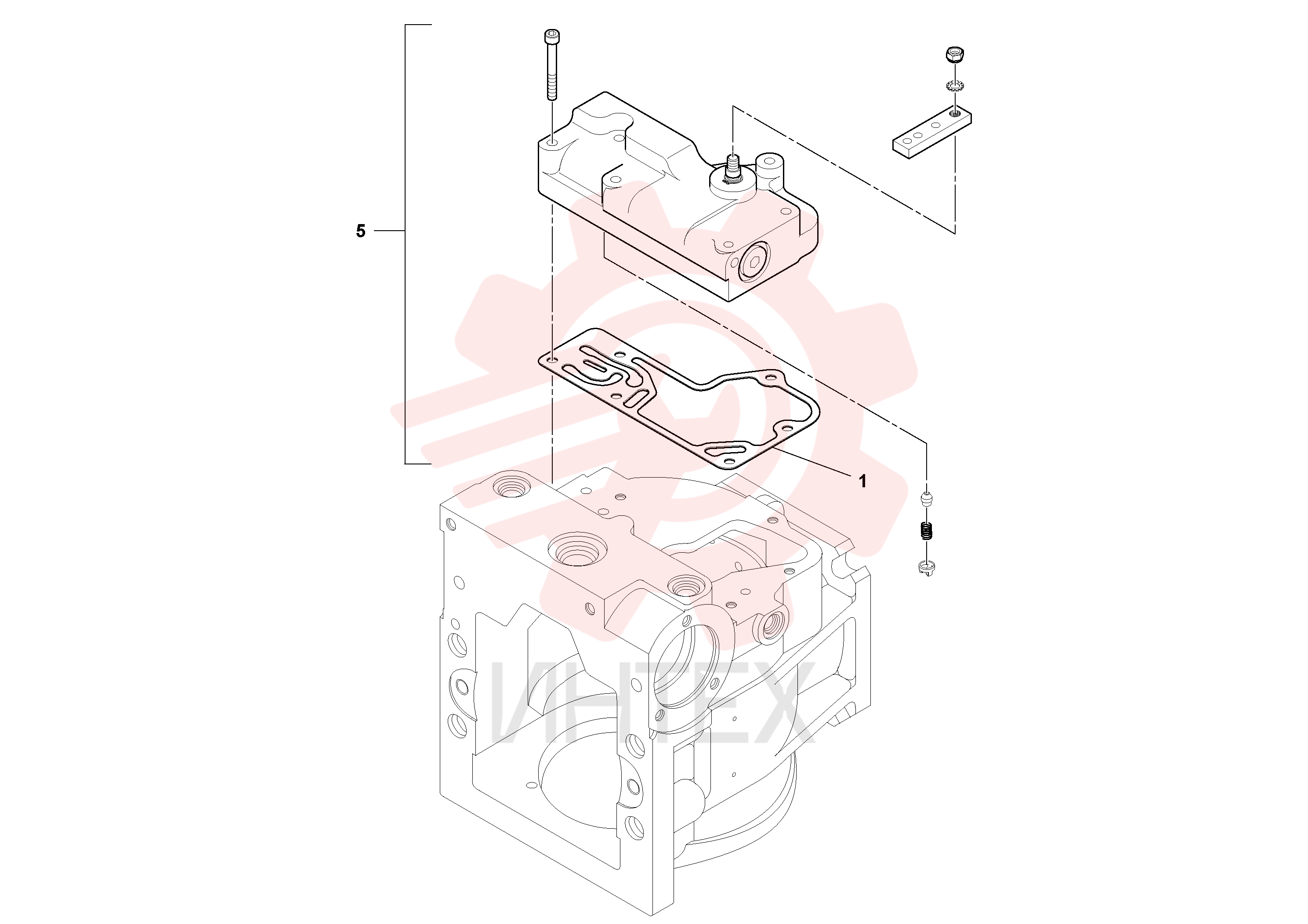 Sealing kit RM43964923 (6)