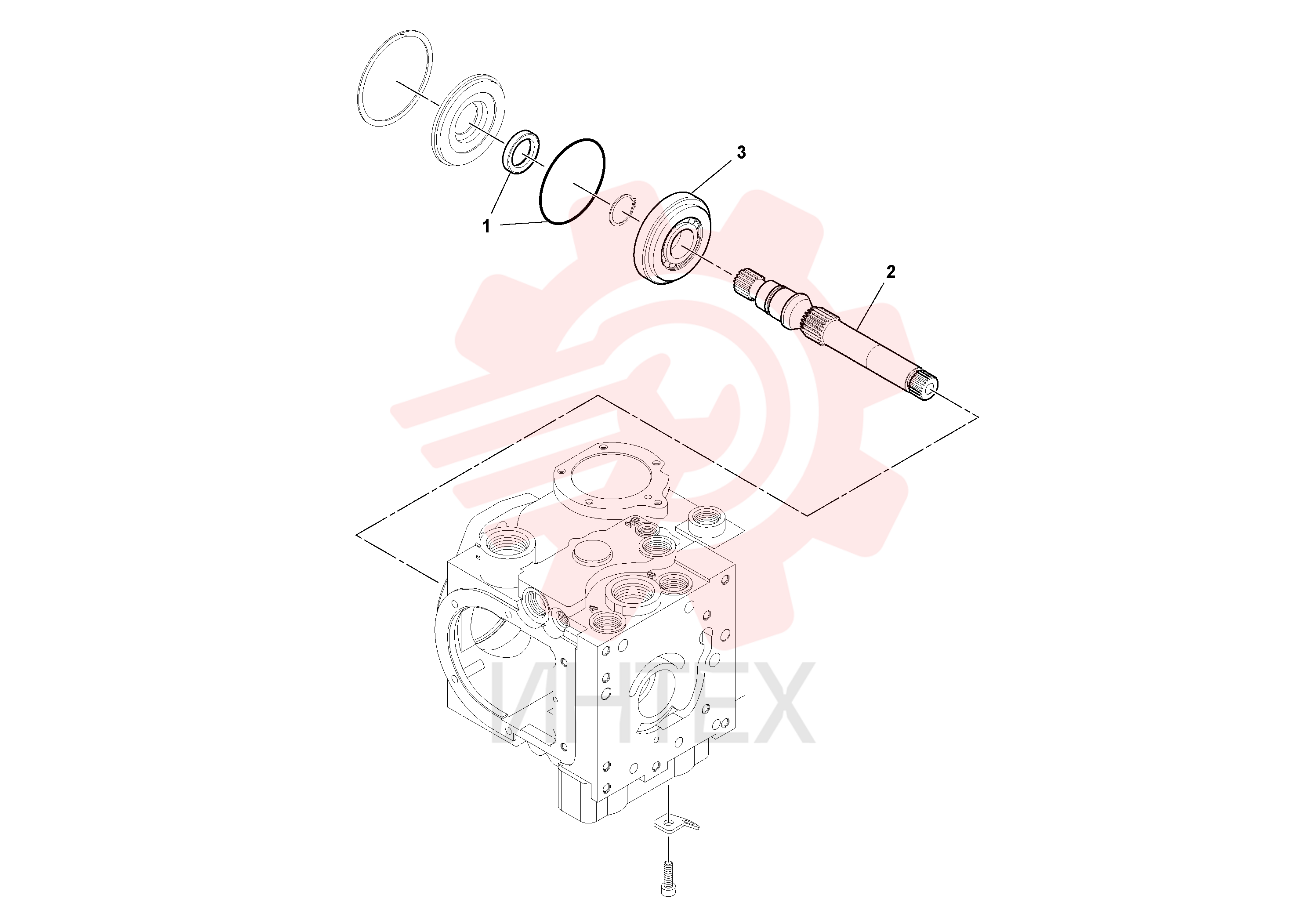 Sealing kit RM70819172 (3)