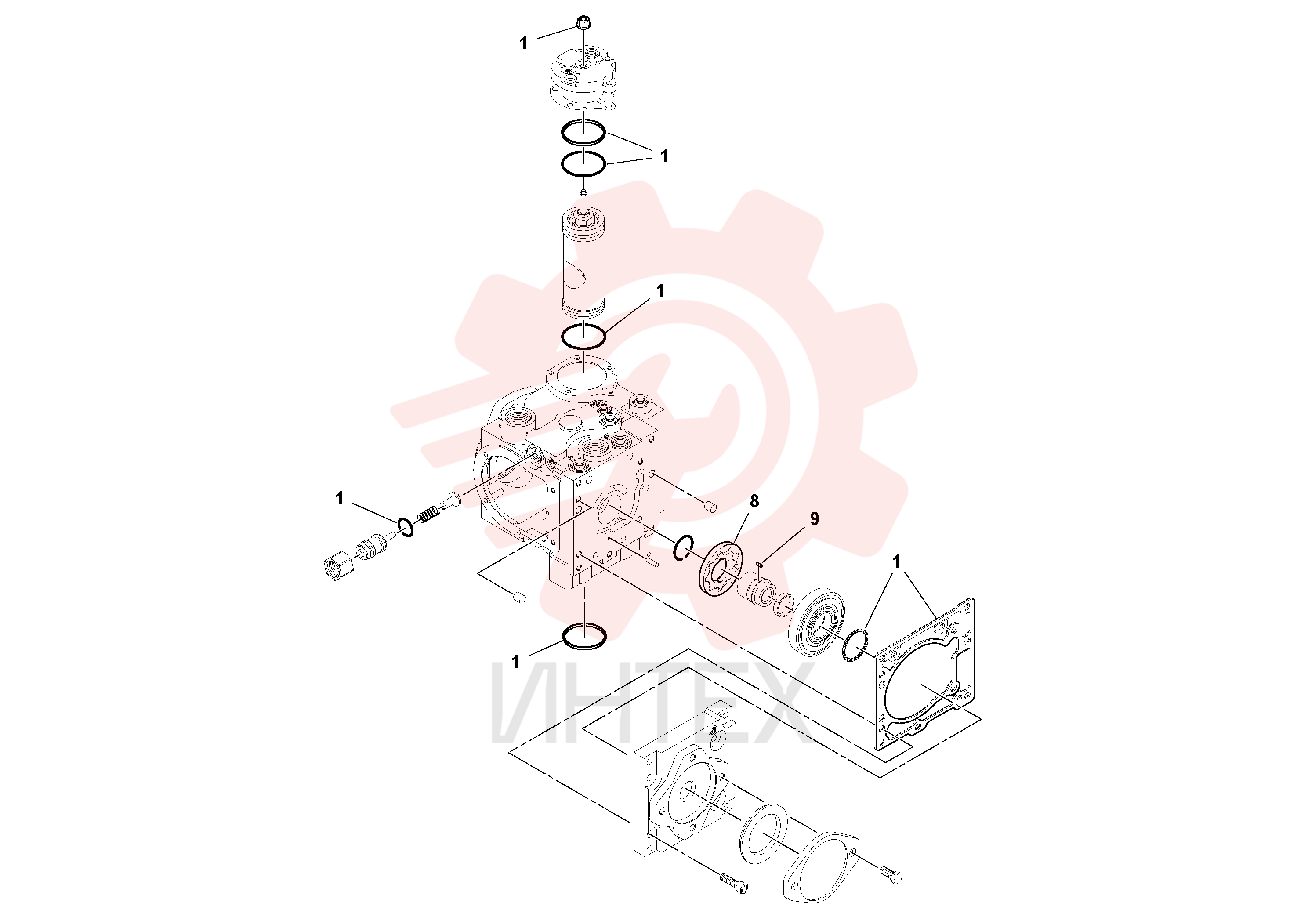 Sealing kit RM70819172 (4)