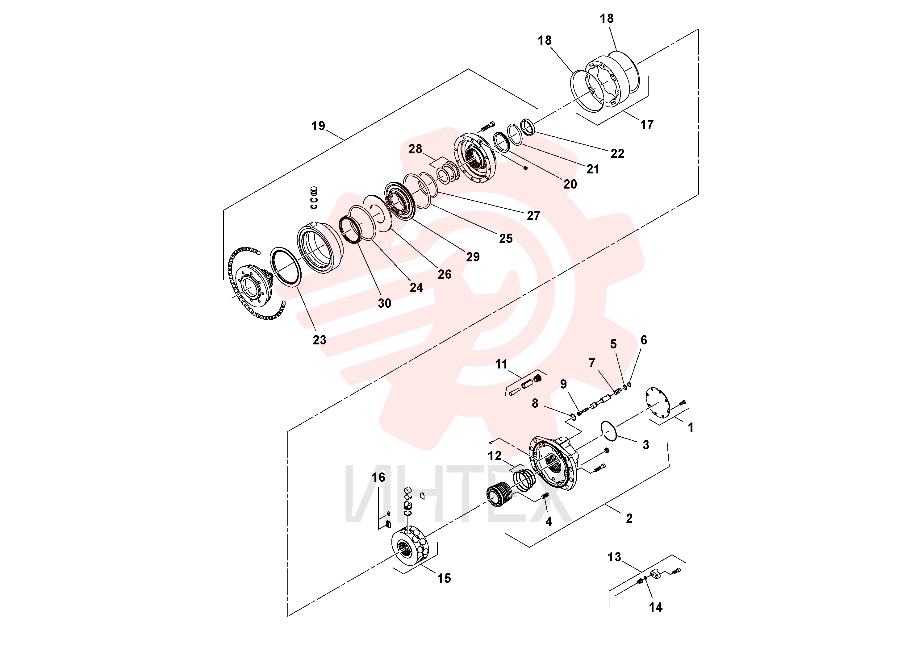 Sealing kit RM13262670