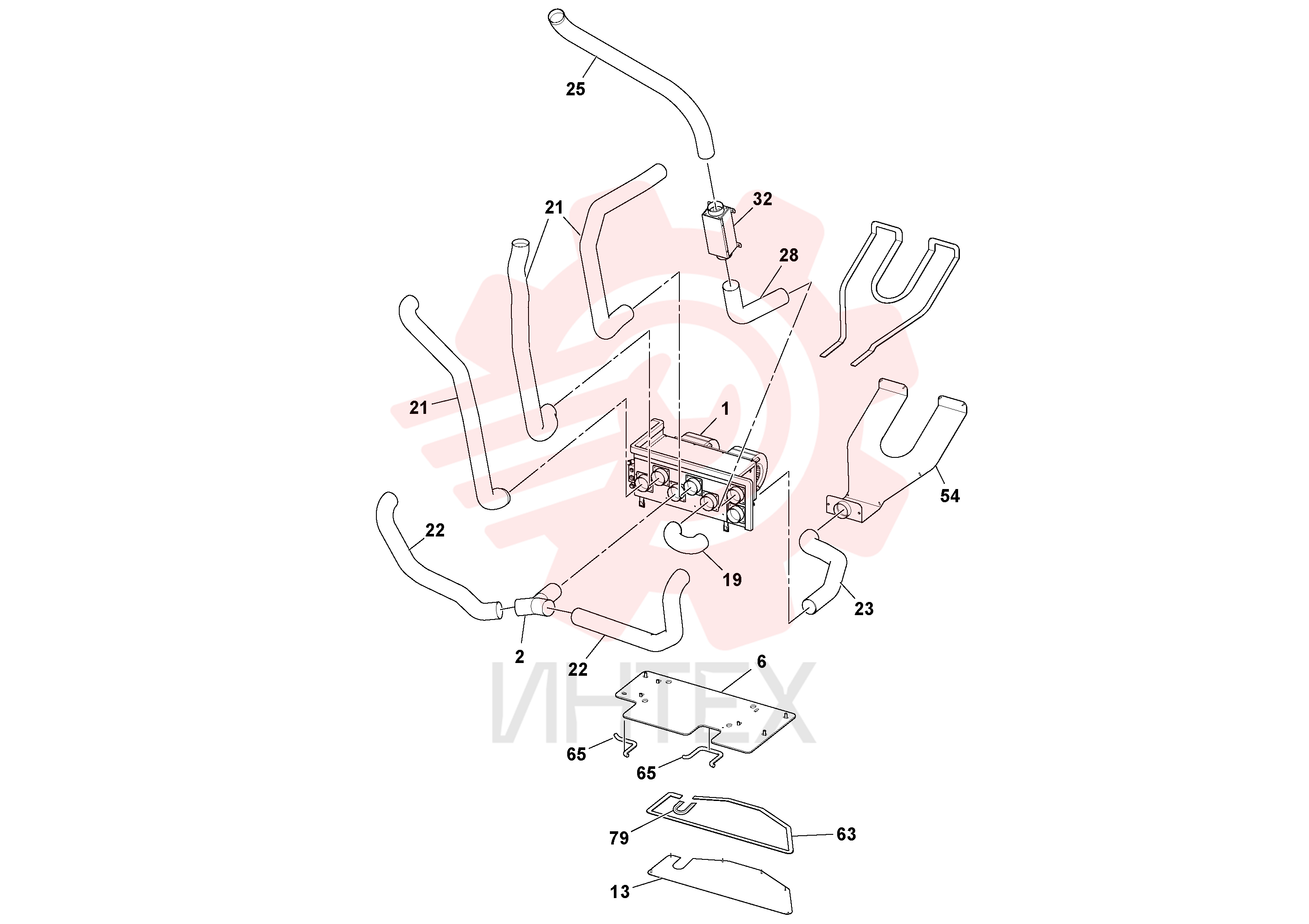Air filter insert
