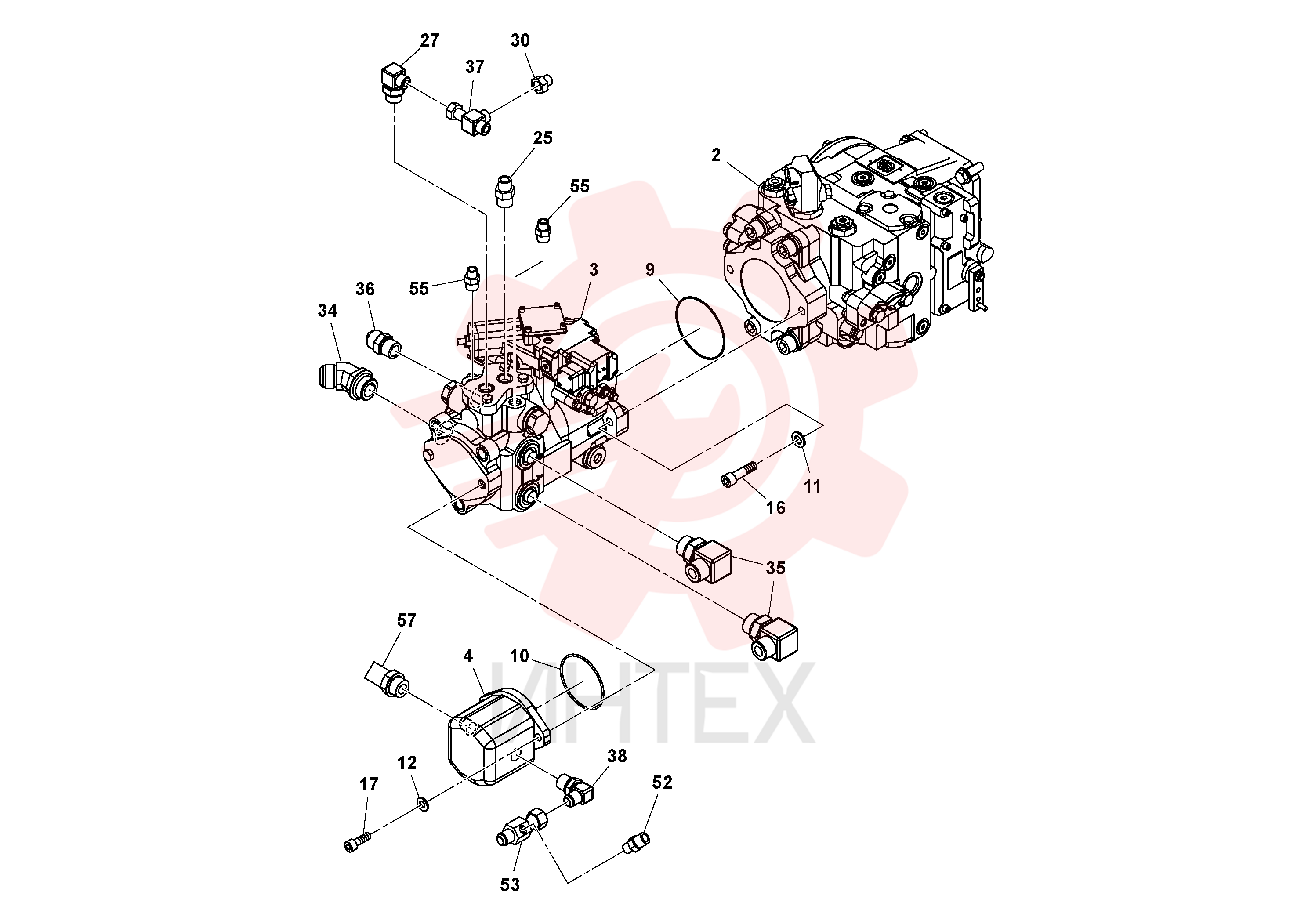 Sealing kit RM58898677 (1)