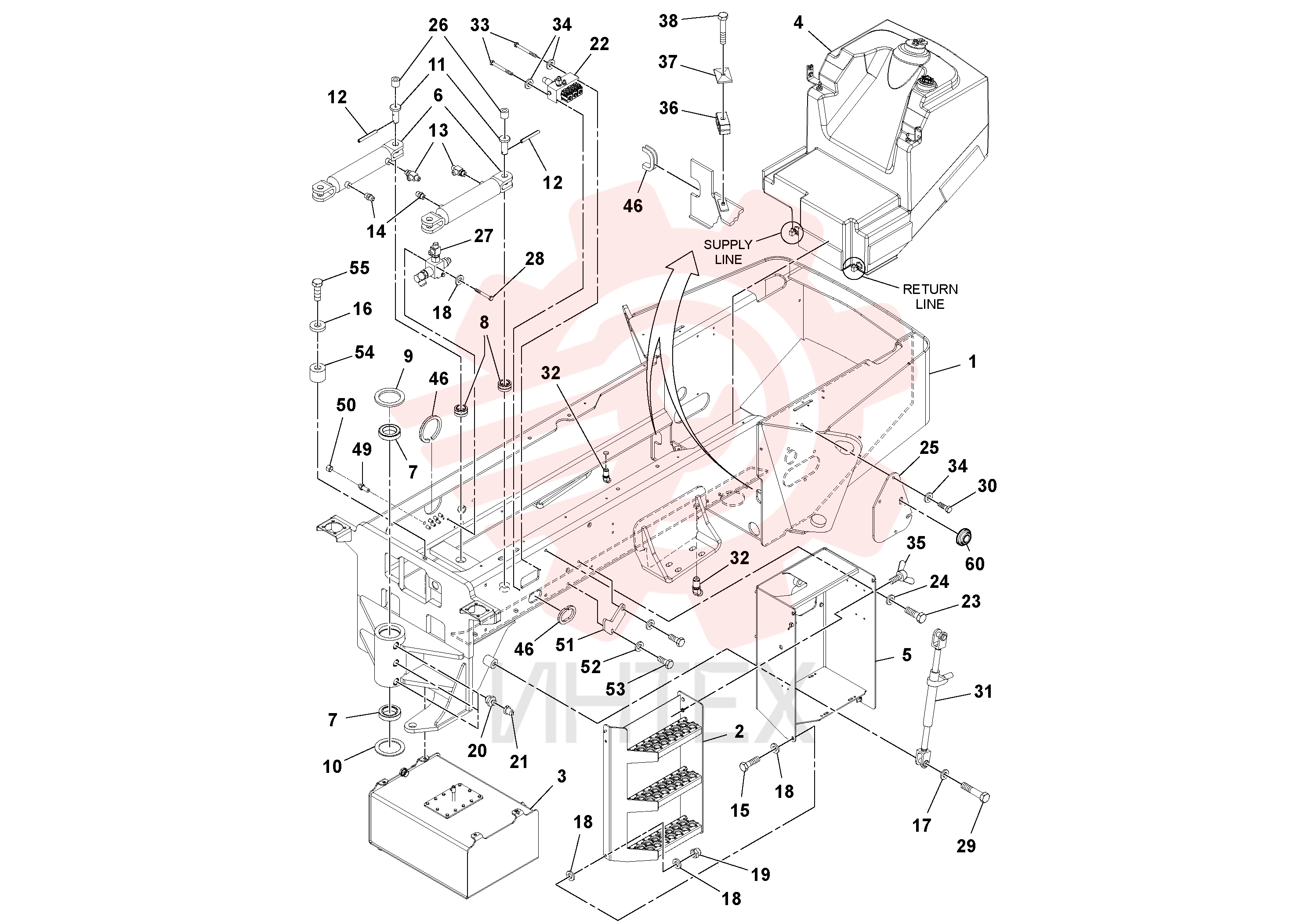 Sealing kit RM13228234 (1)