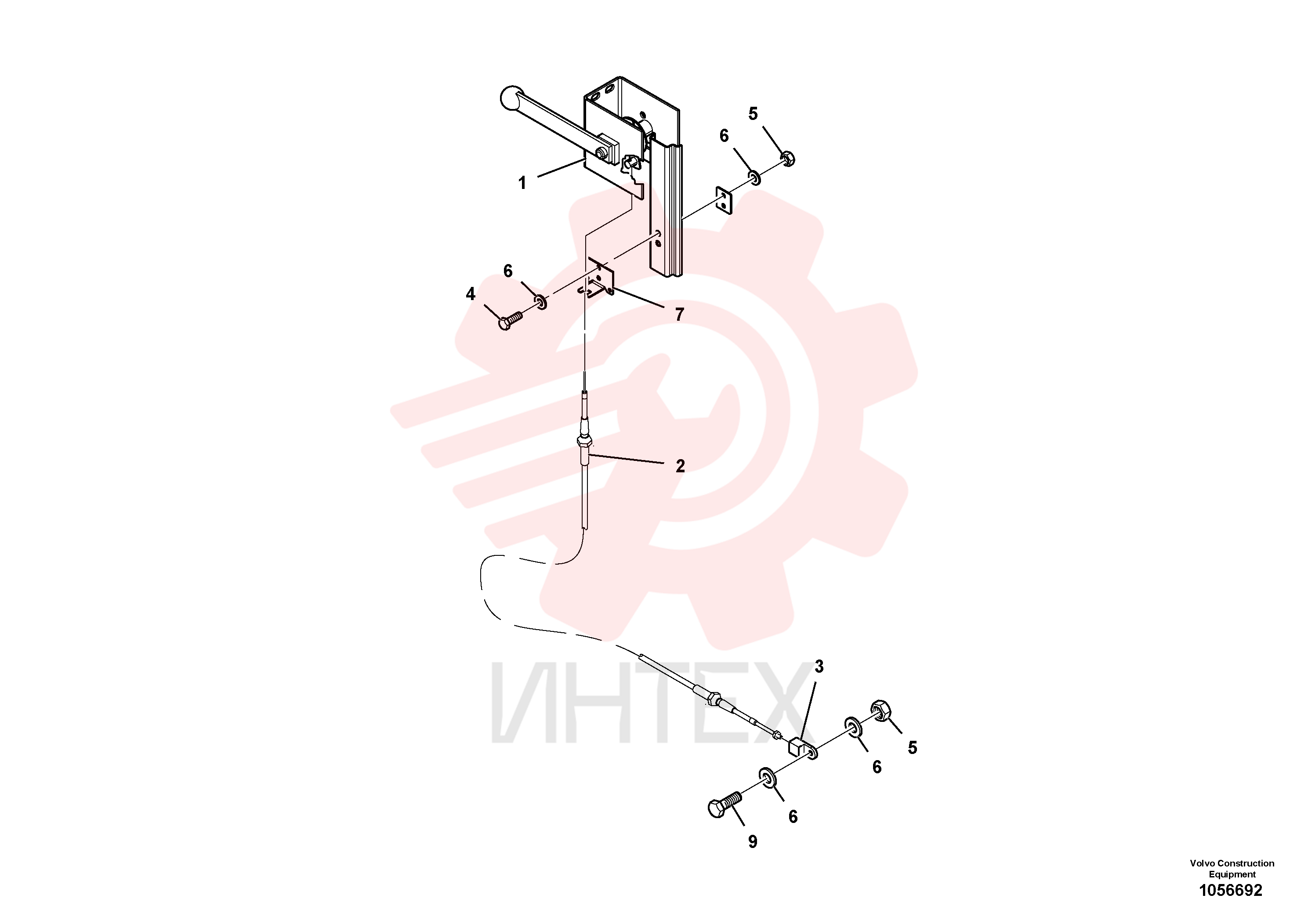 Hand throttle control