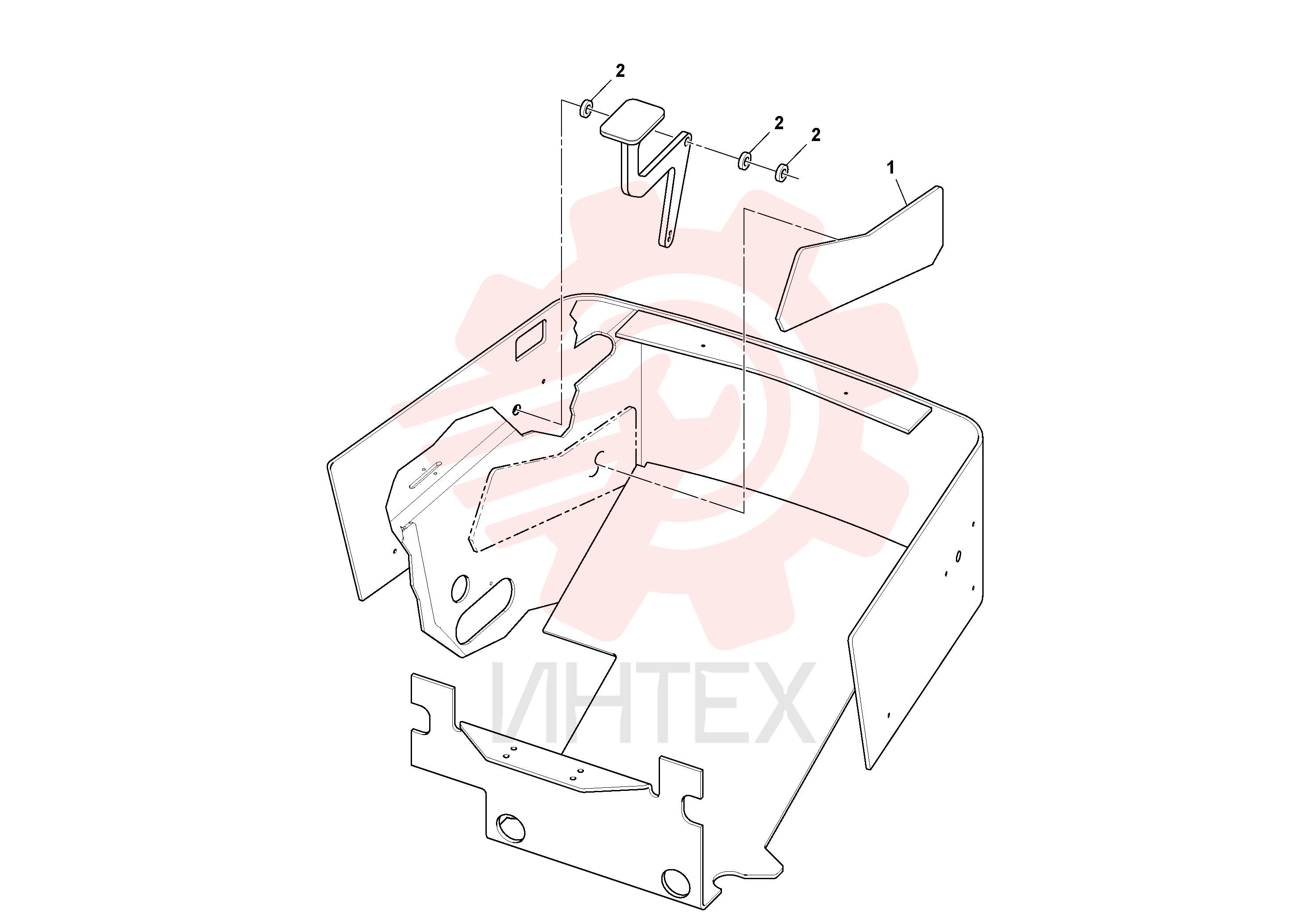 Insulating plate