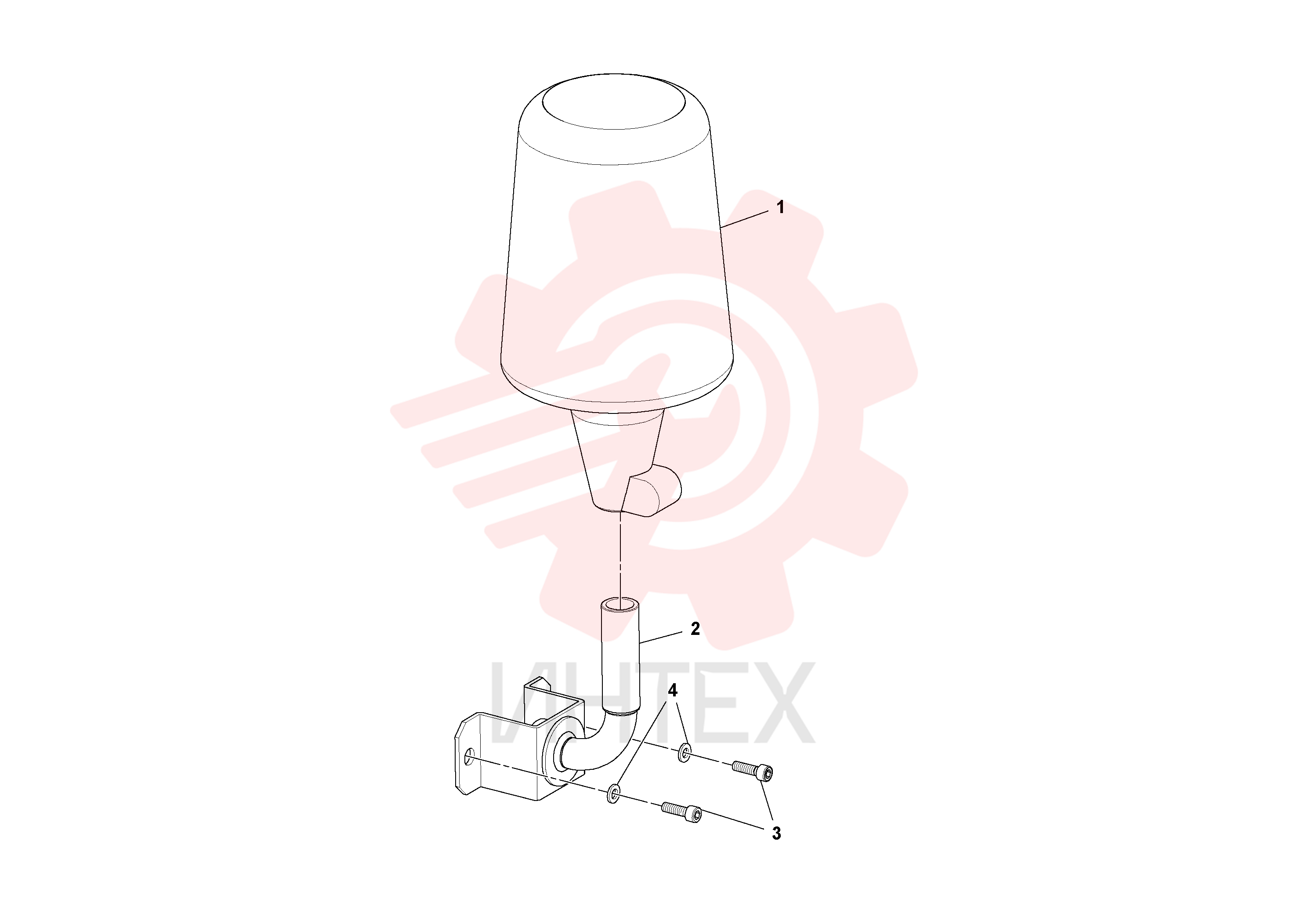 Rotating beacon RM80767627
