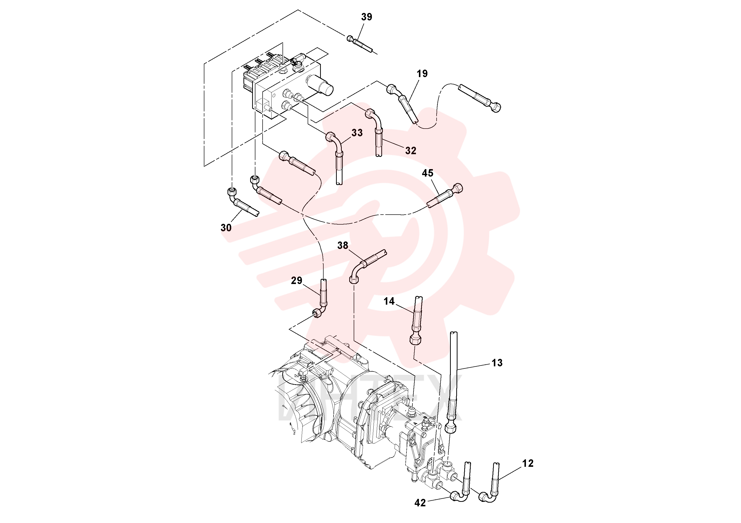 Hose assembly RM18004093 (2)