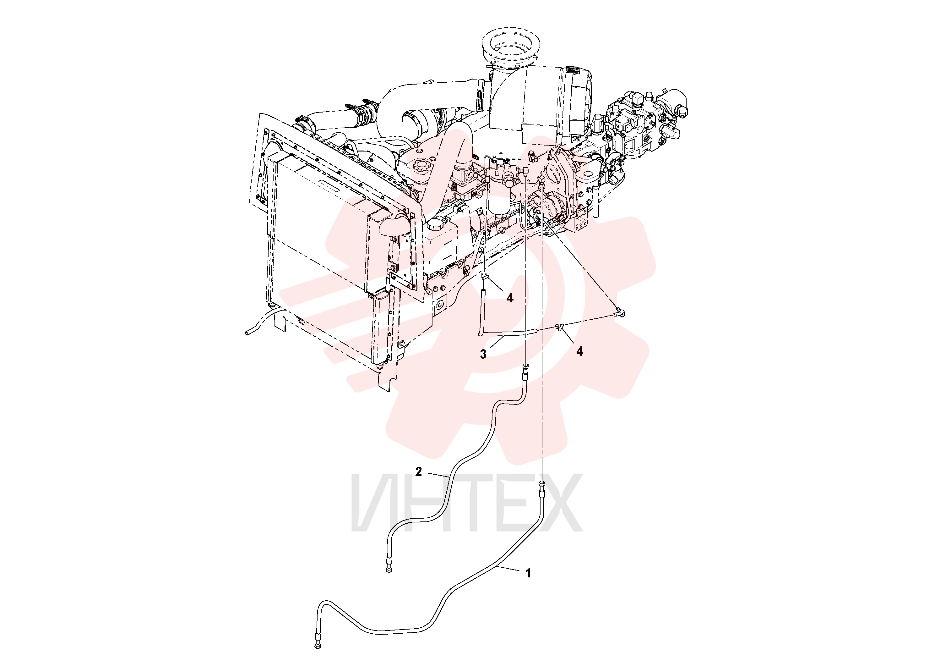 Hose assembly RM43876820 (1)