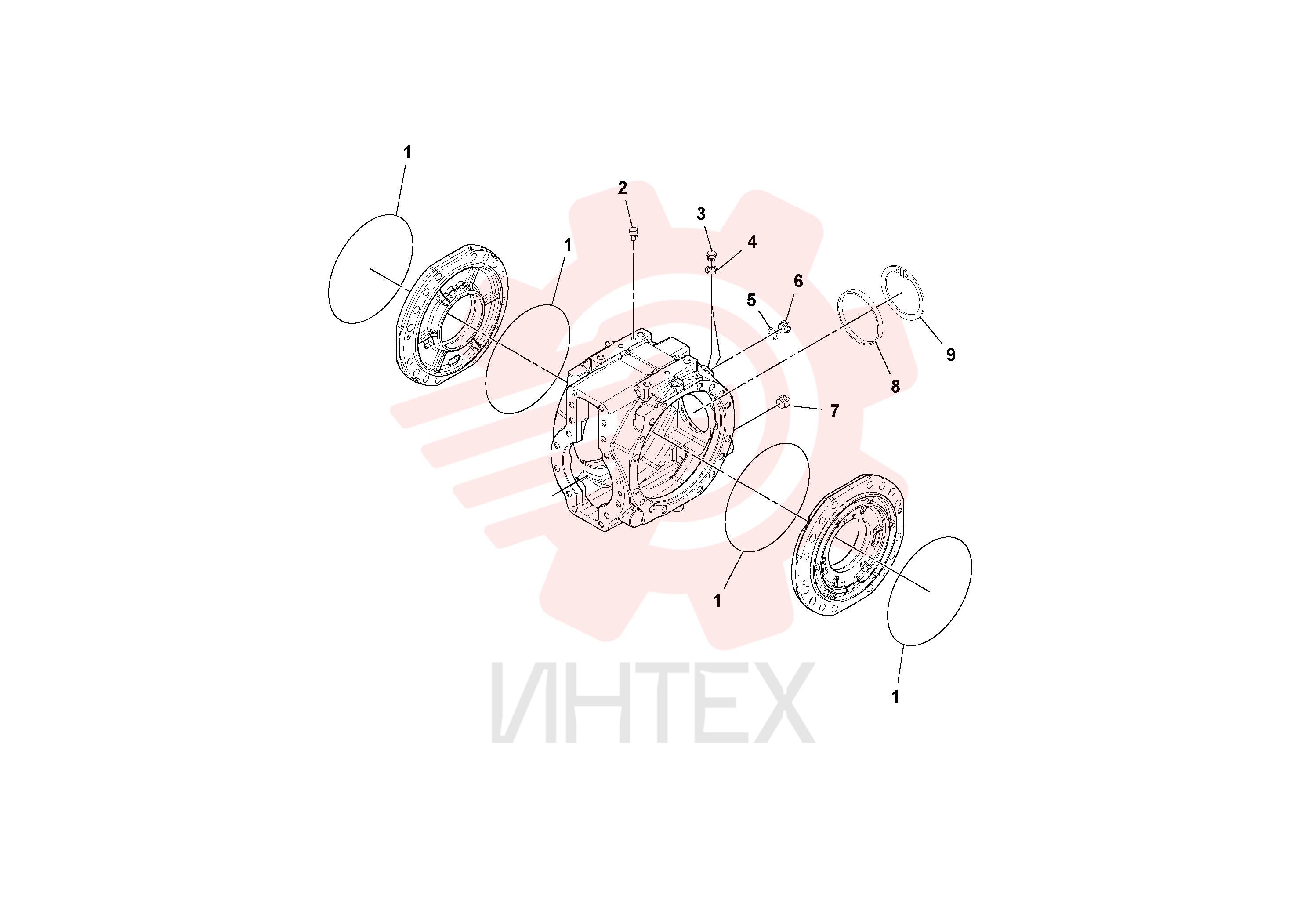 Кольцо уплотнительное (О-кольцо) RM58974155 (1)