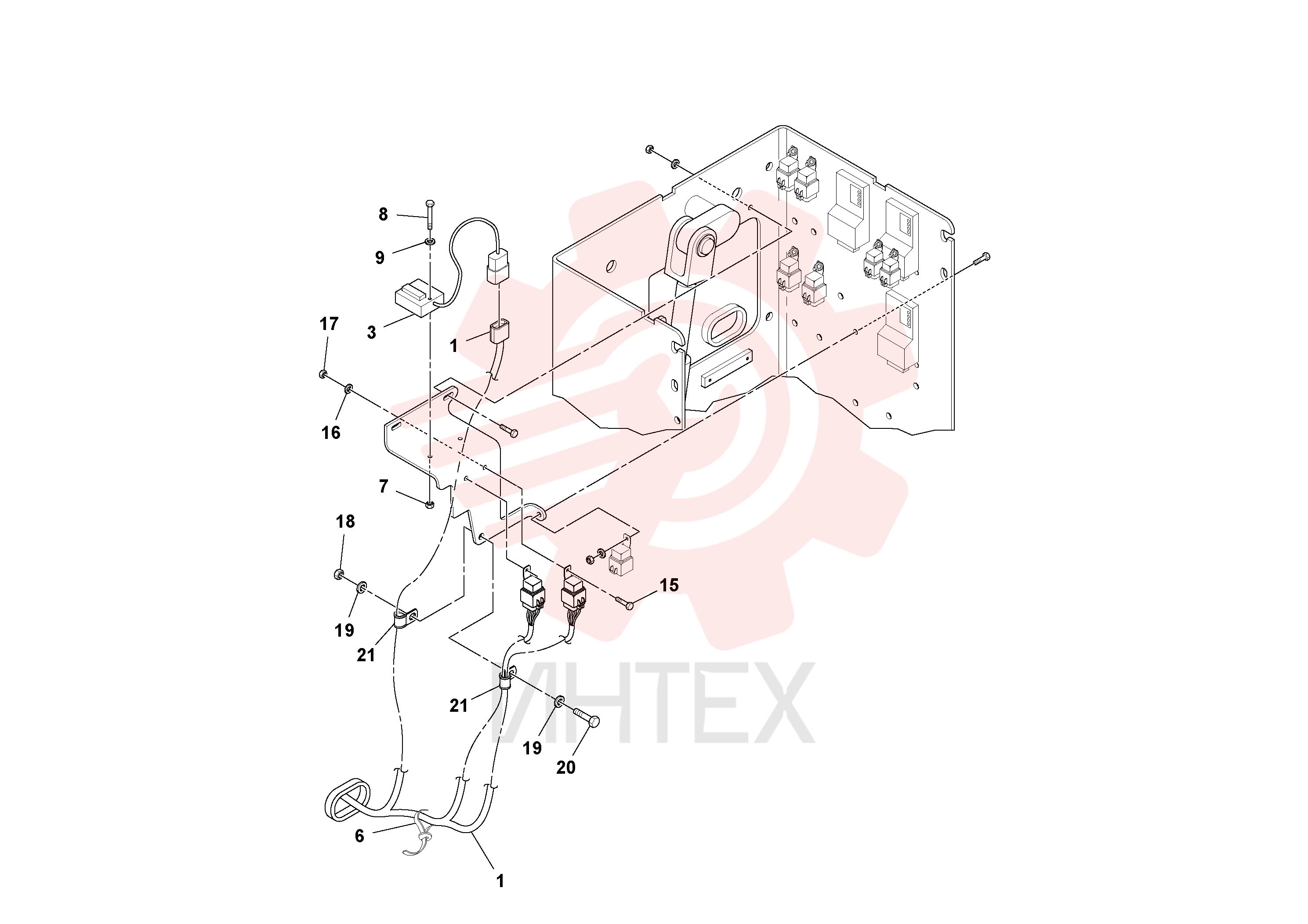 Cable harness