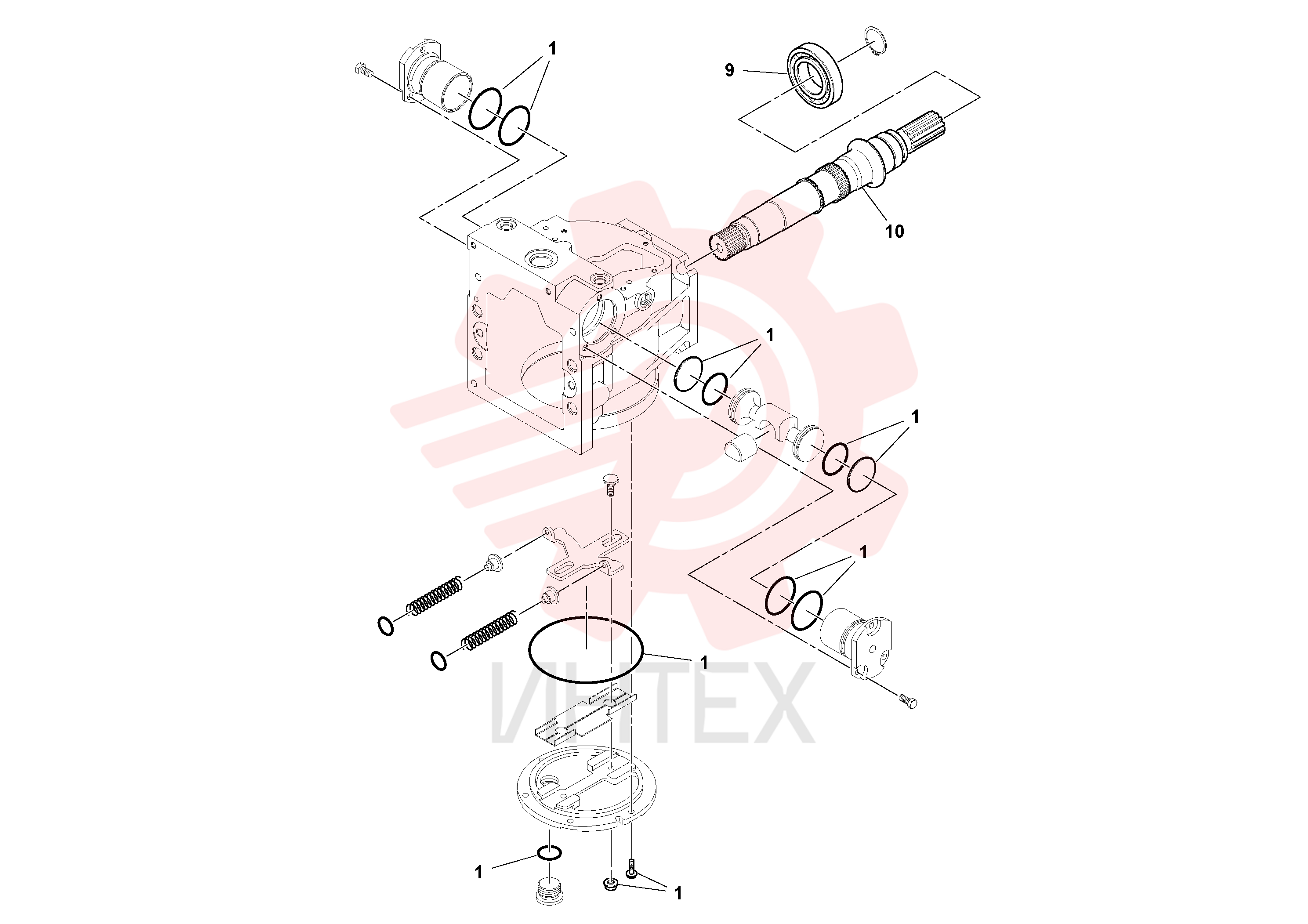 Sealing kit RM43964923 (4)