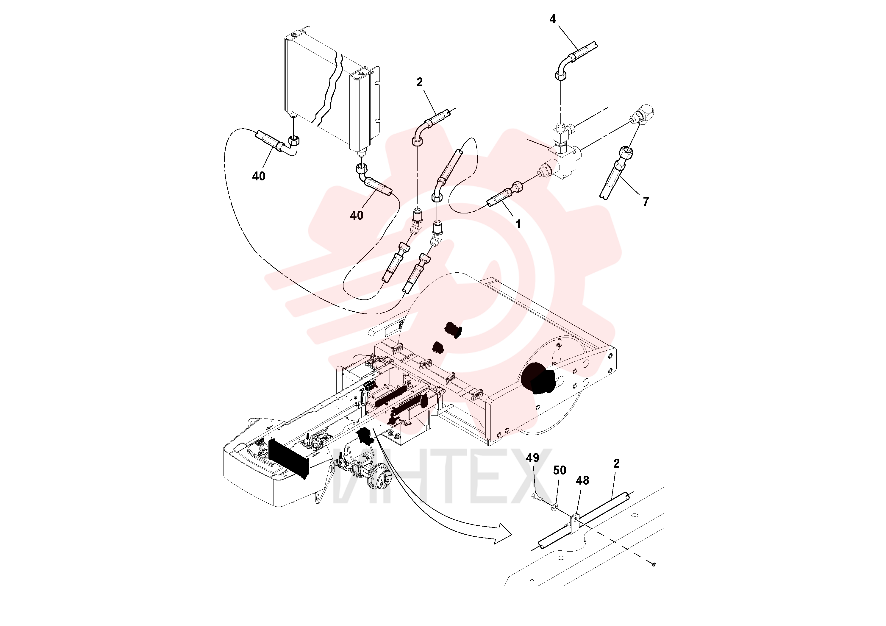 Hose assembly RM13313887 (1)