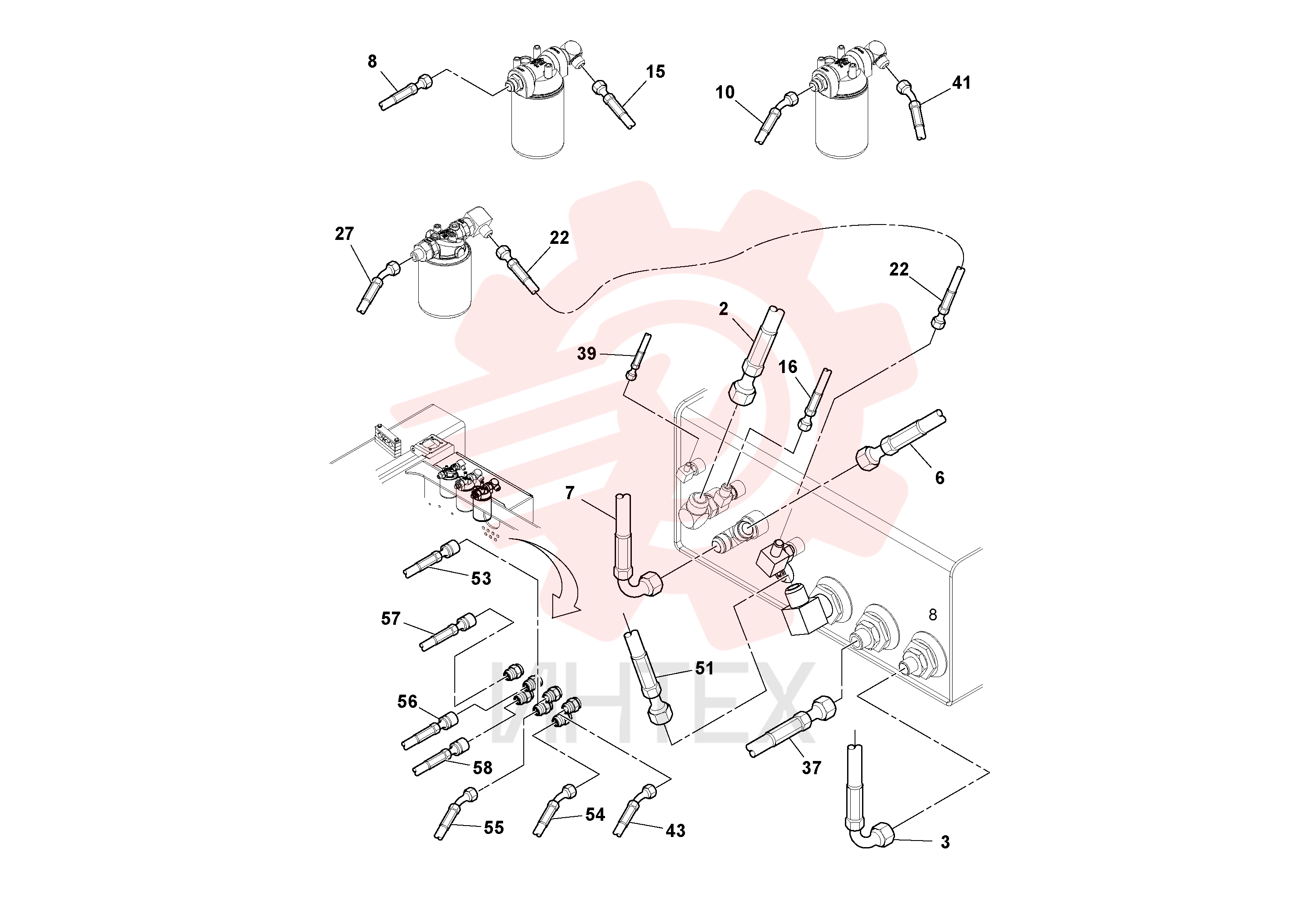 Hose assembly RM13313887 (3)