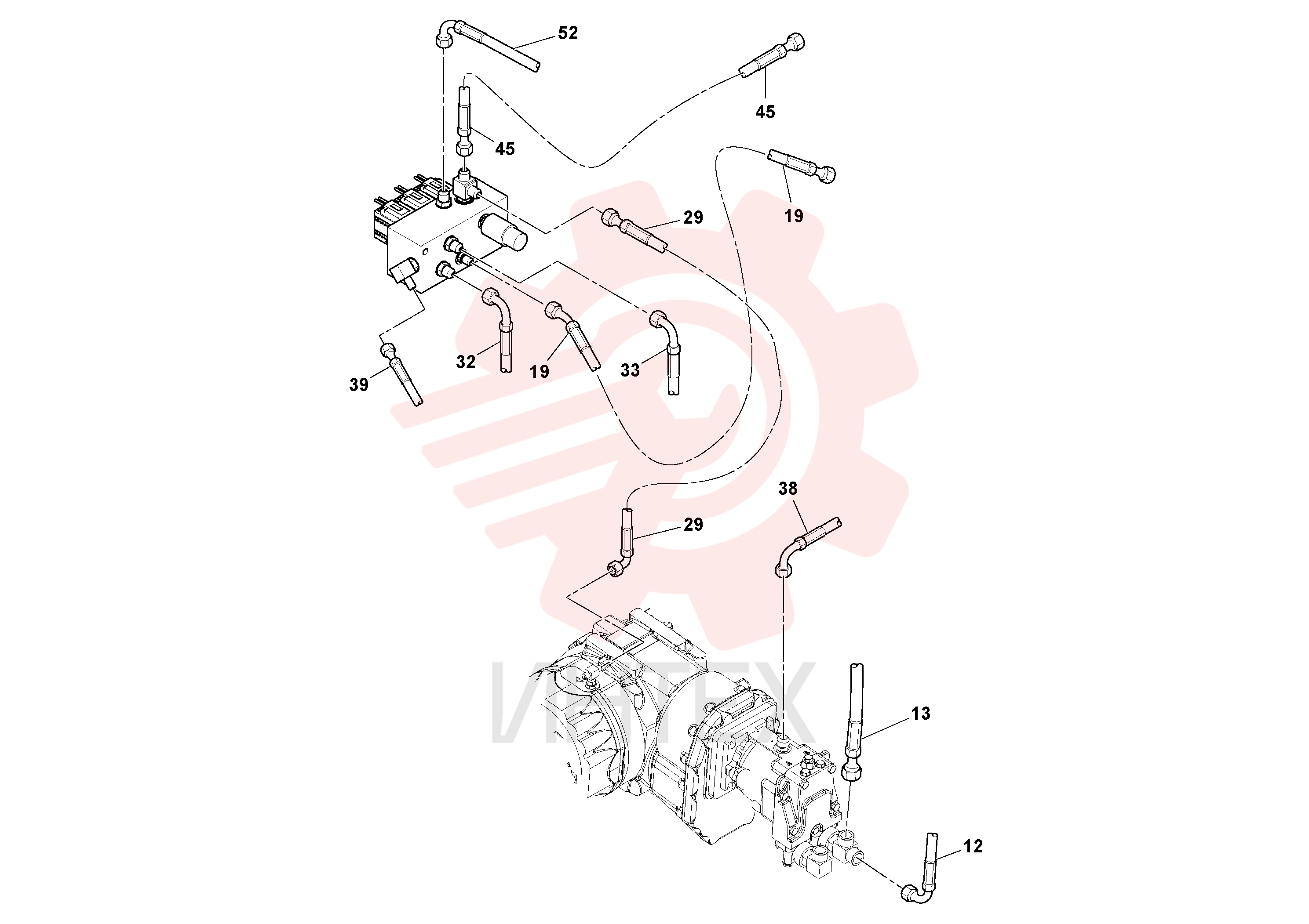 Hose assembly RM18004093 (1)