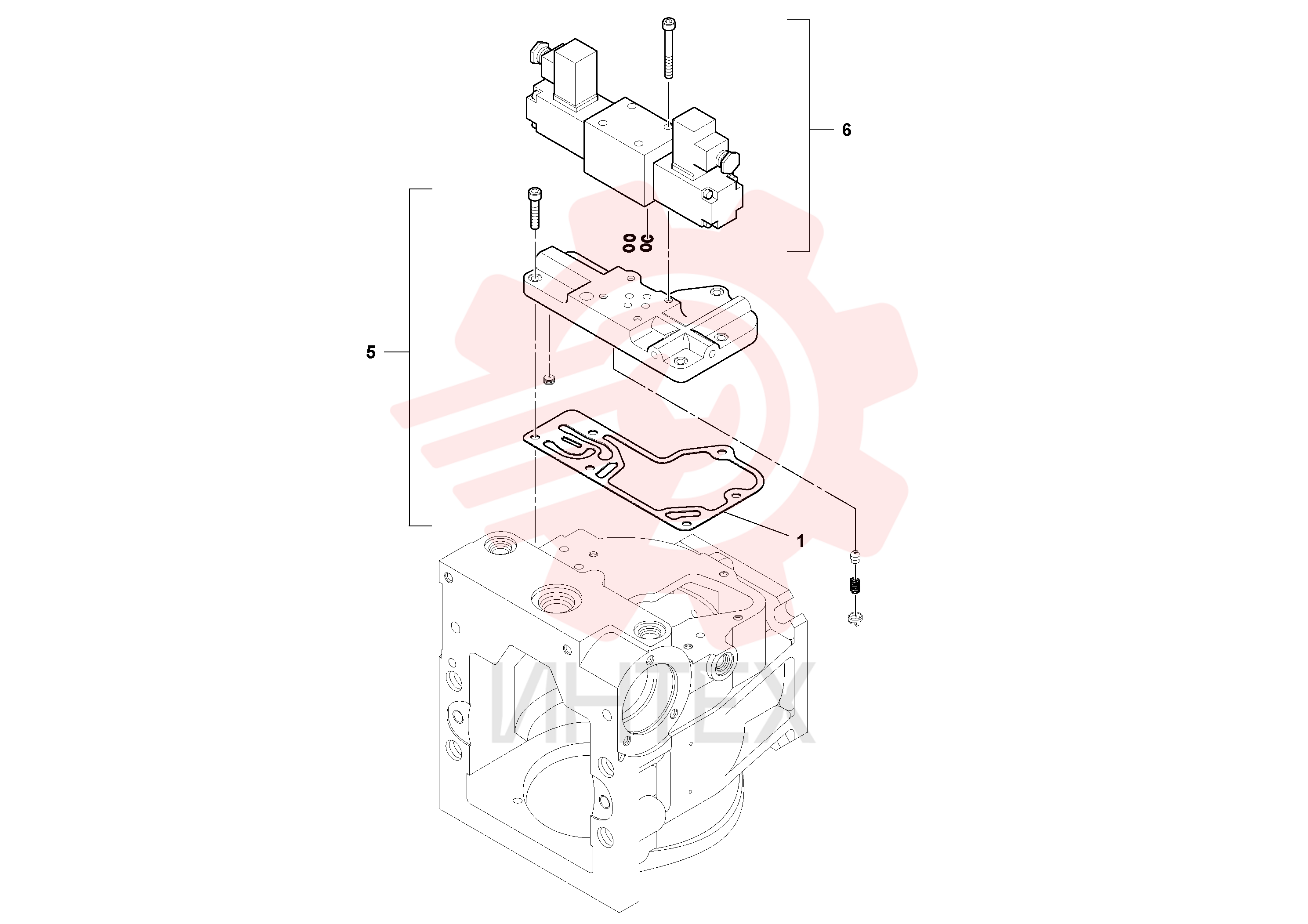 Sealing kit RM59985044 (12)