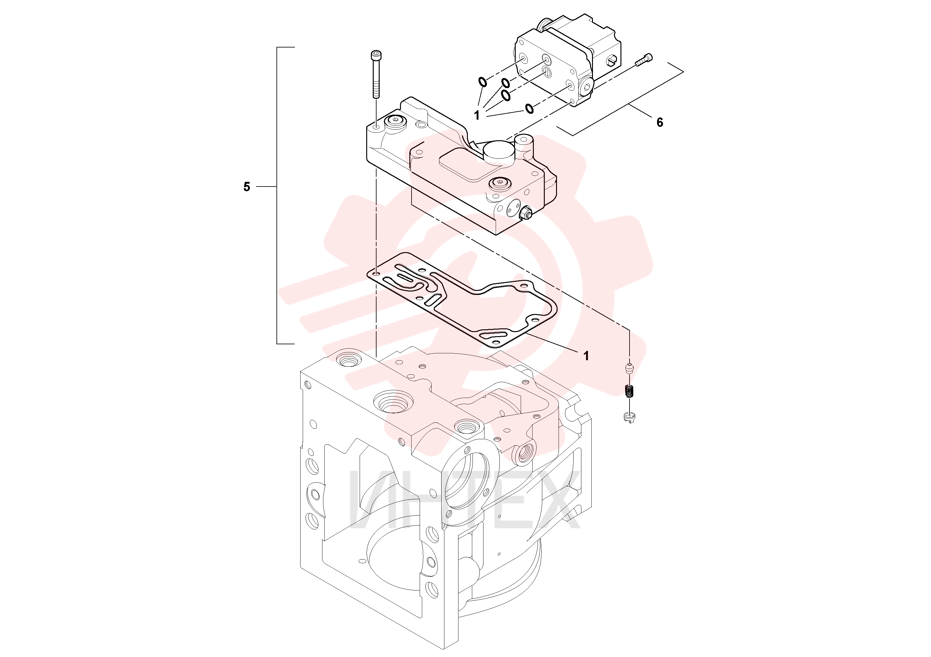 Sealing kit RM59399253 (18)