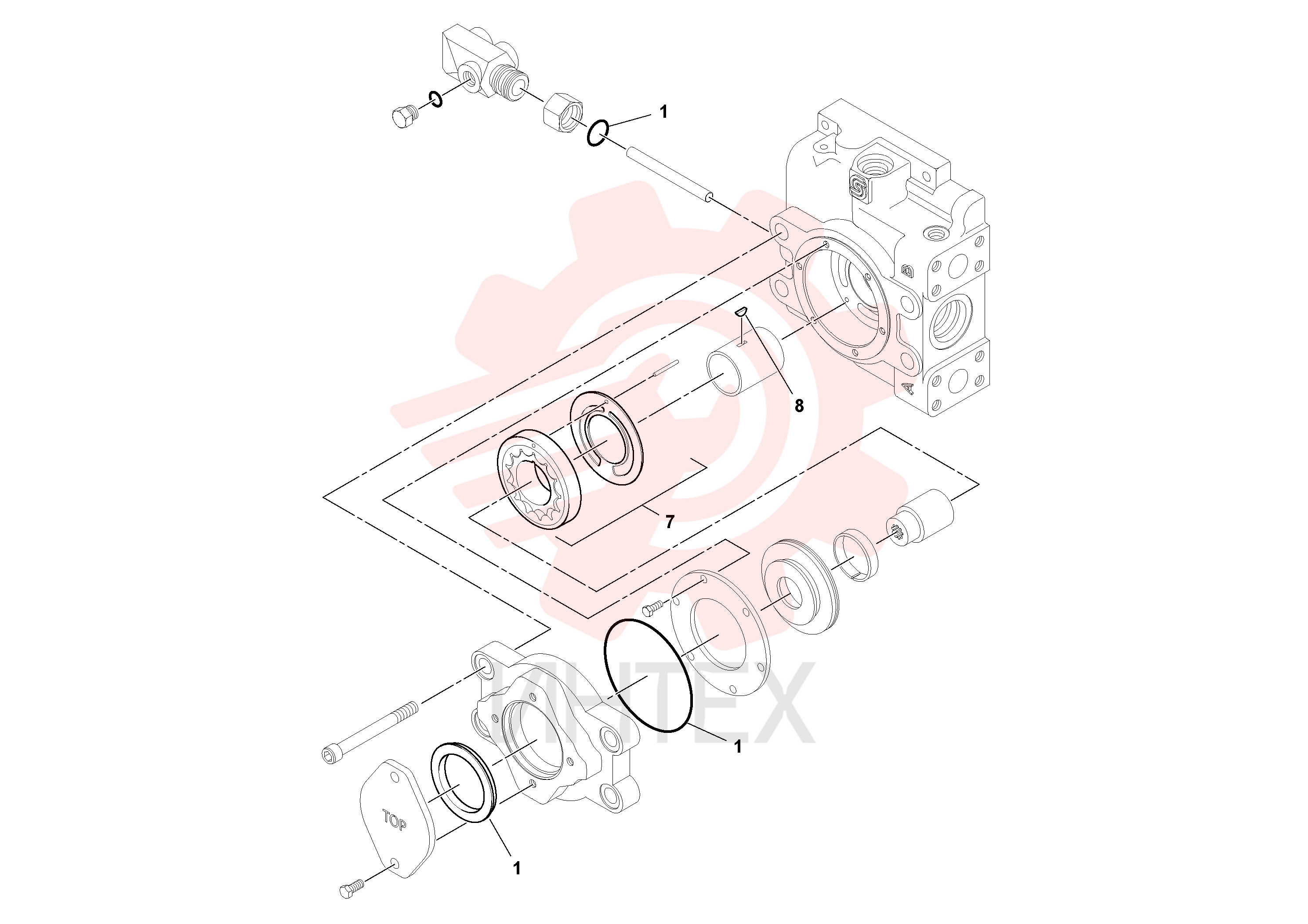 Sealing kit RM43964923 (1)