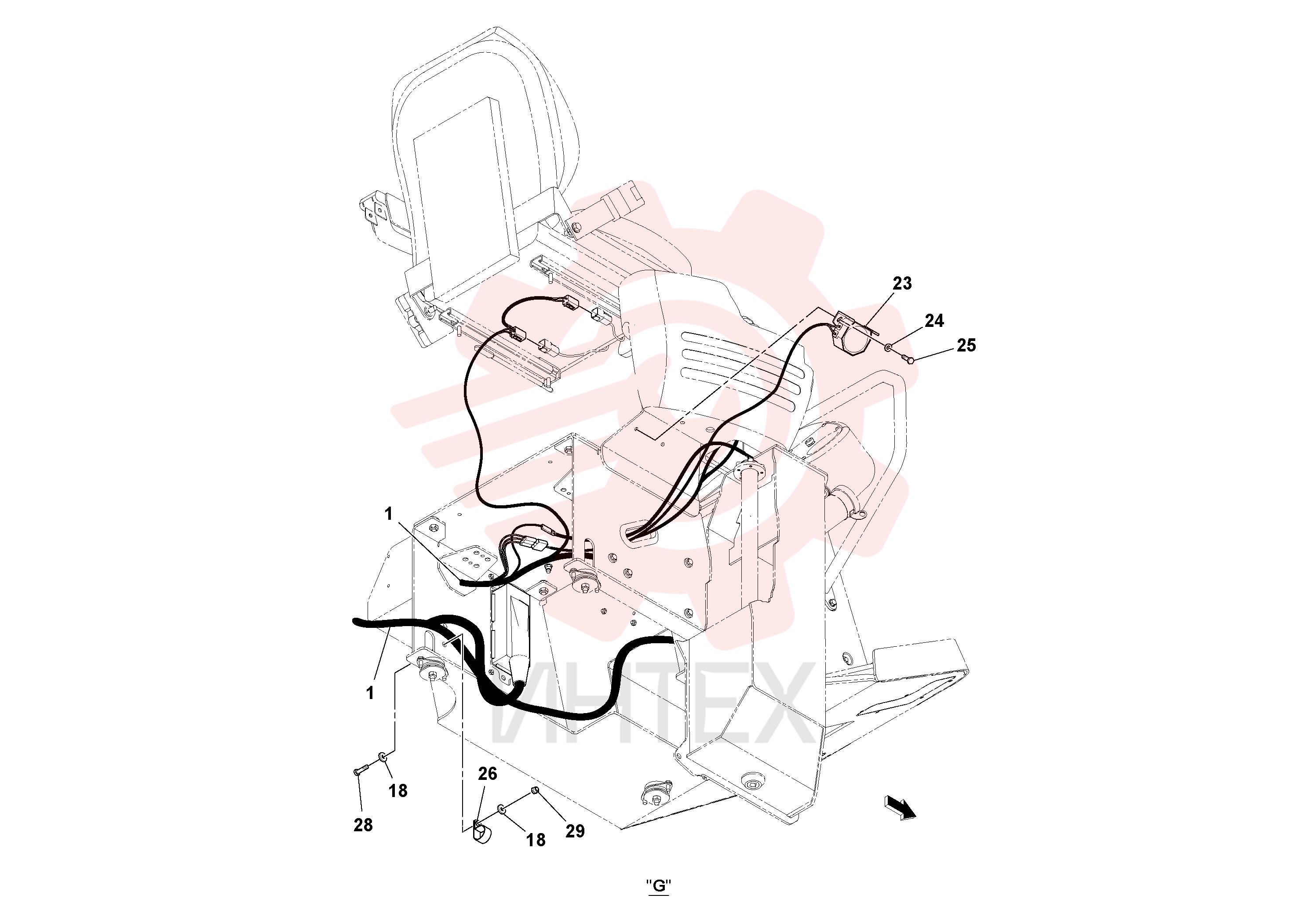 Cable harness