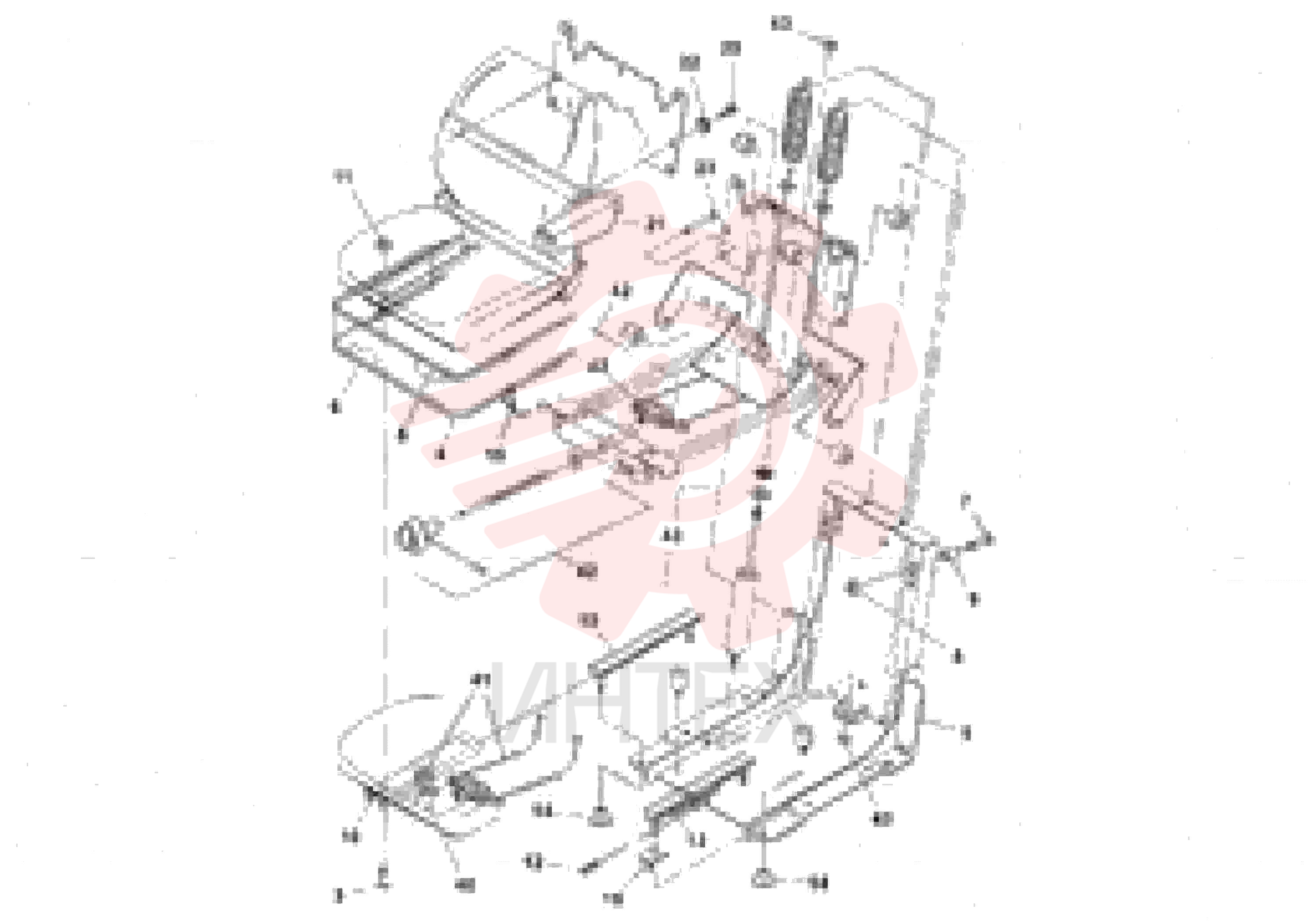 Flange lock nut