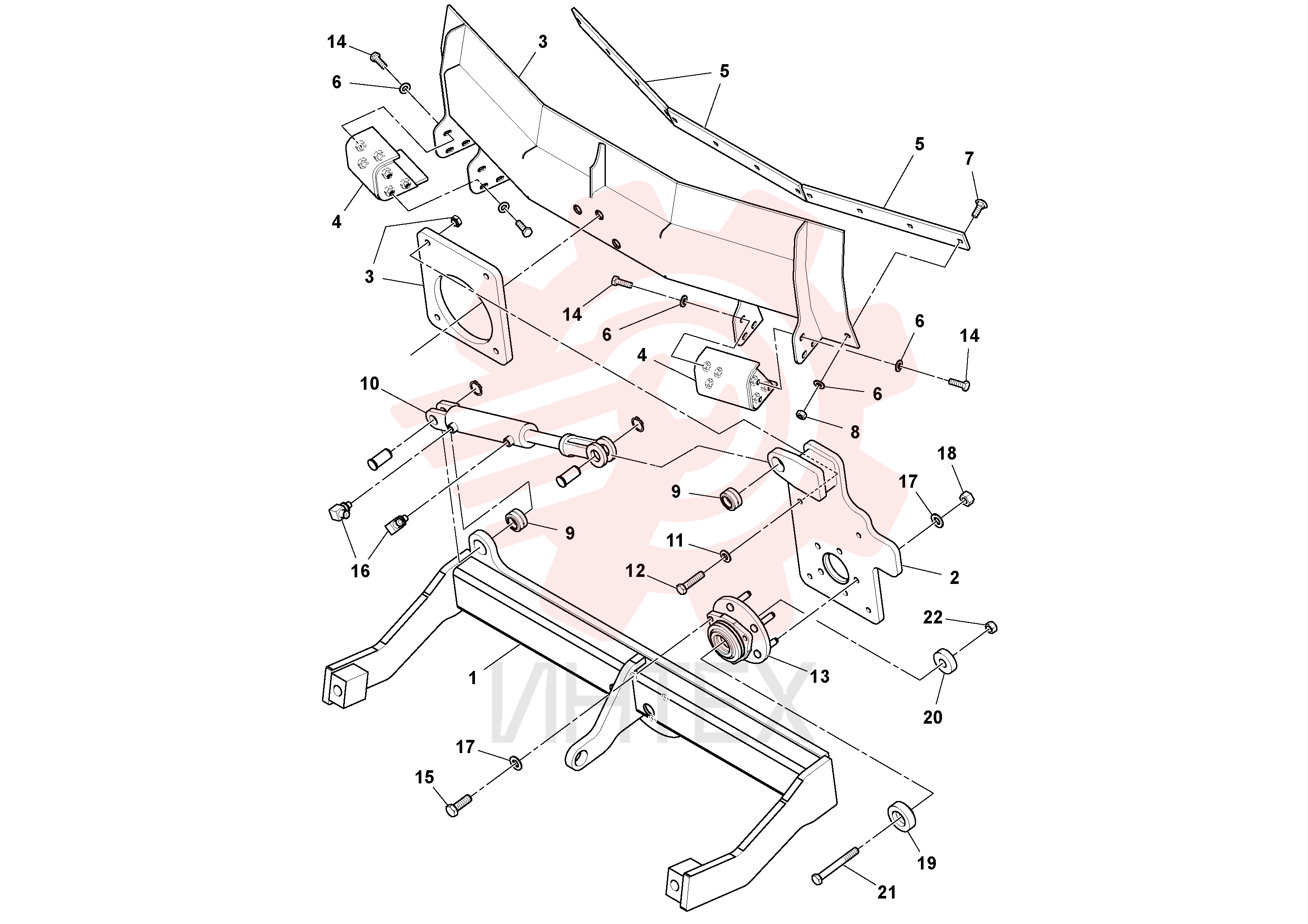 Sealing kit RM43829431 (2)