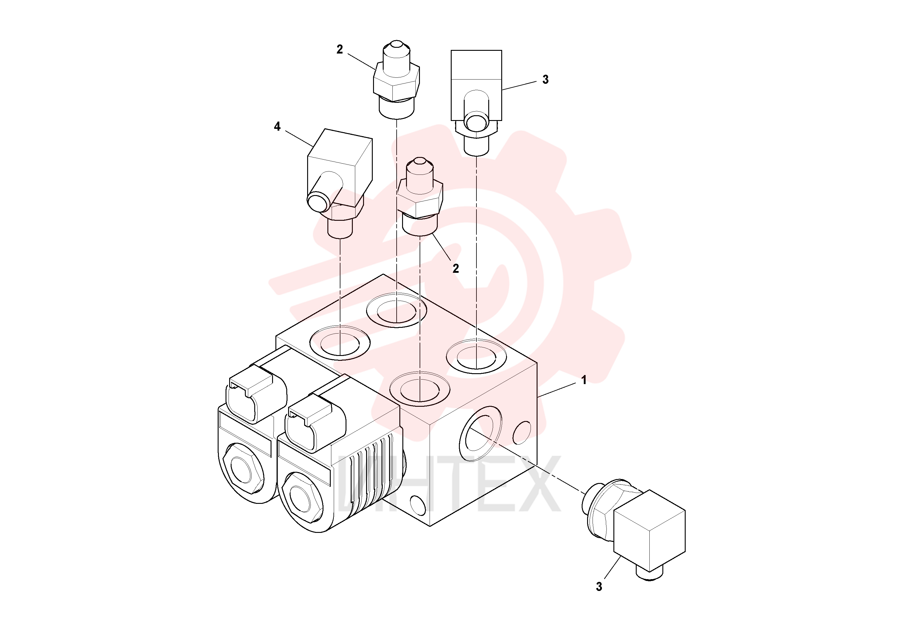 Sealing kit RM13461926 (2)