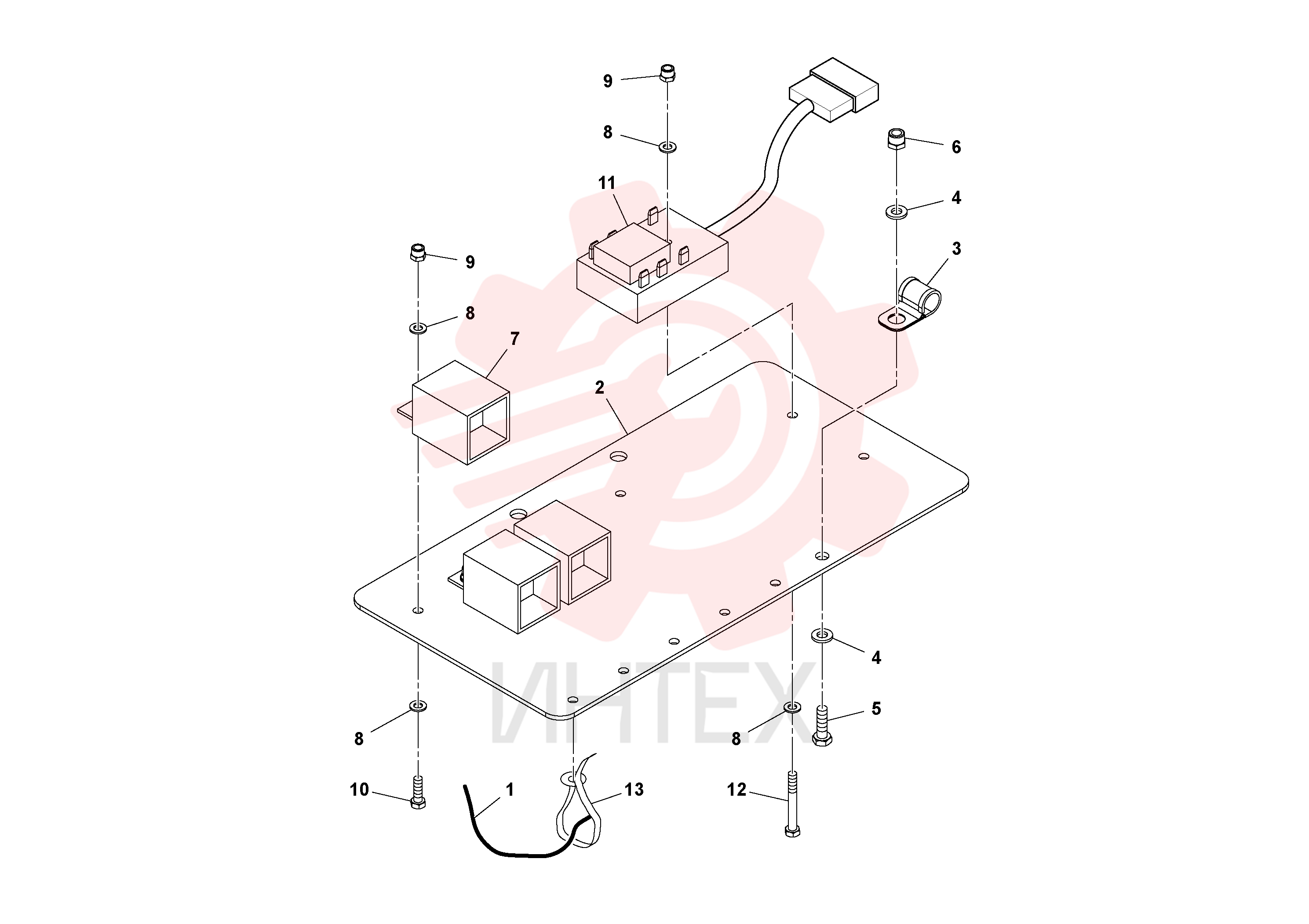Cable harness