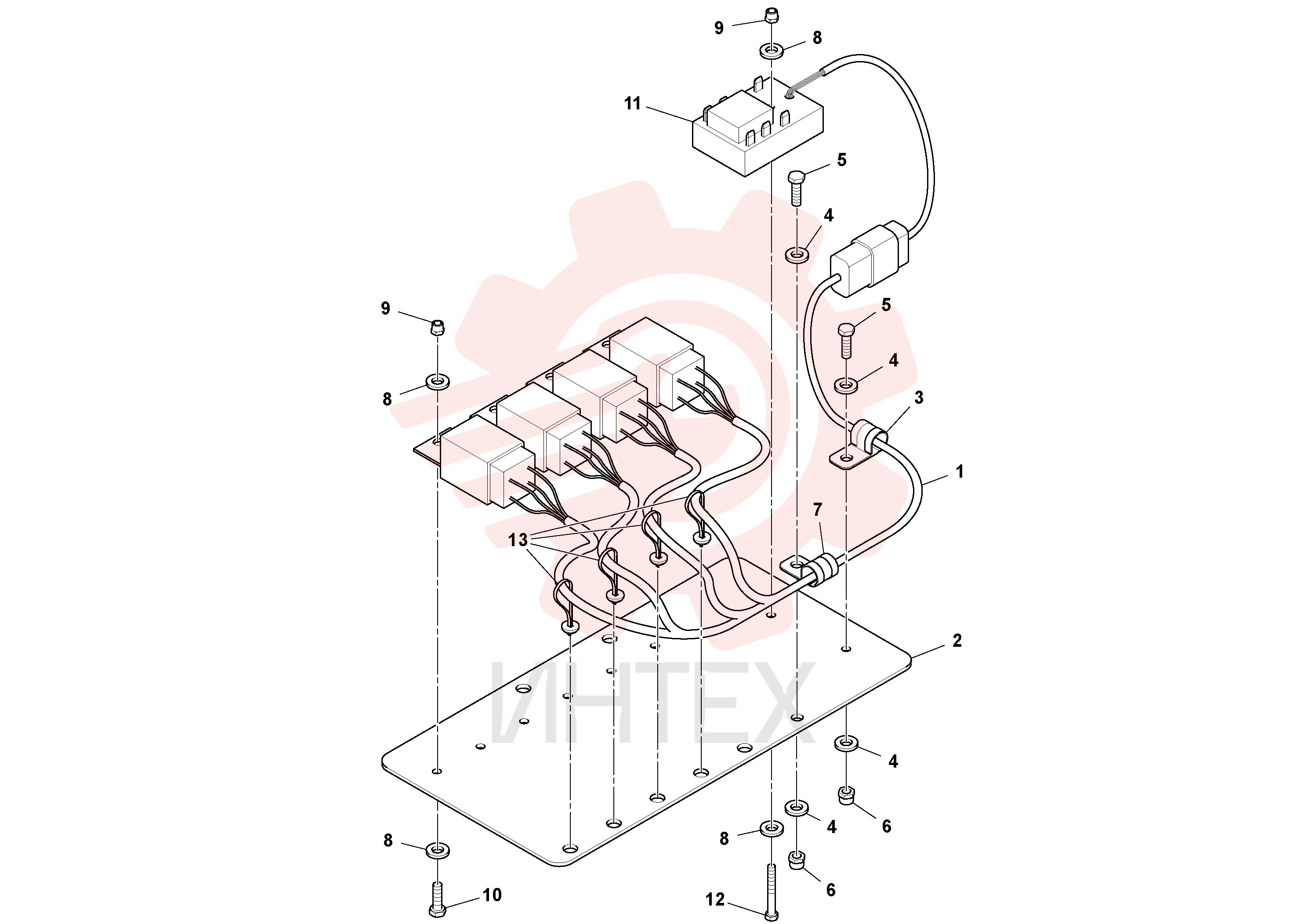 Cable harness