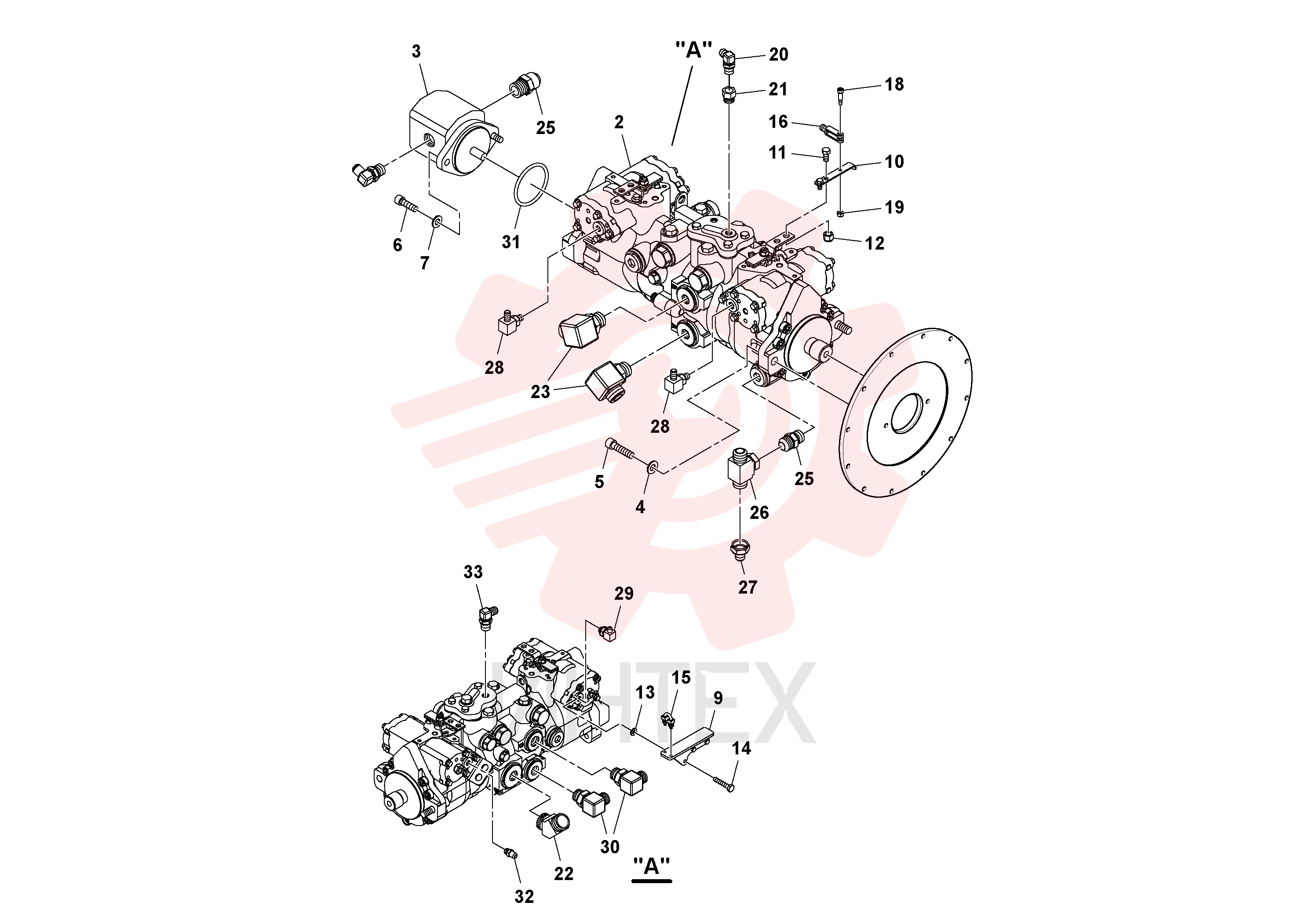 Sealing kit RM58898677 (3)