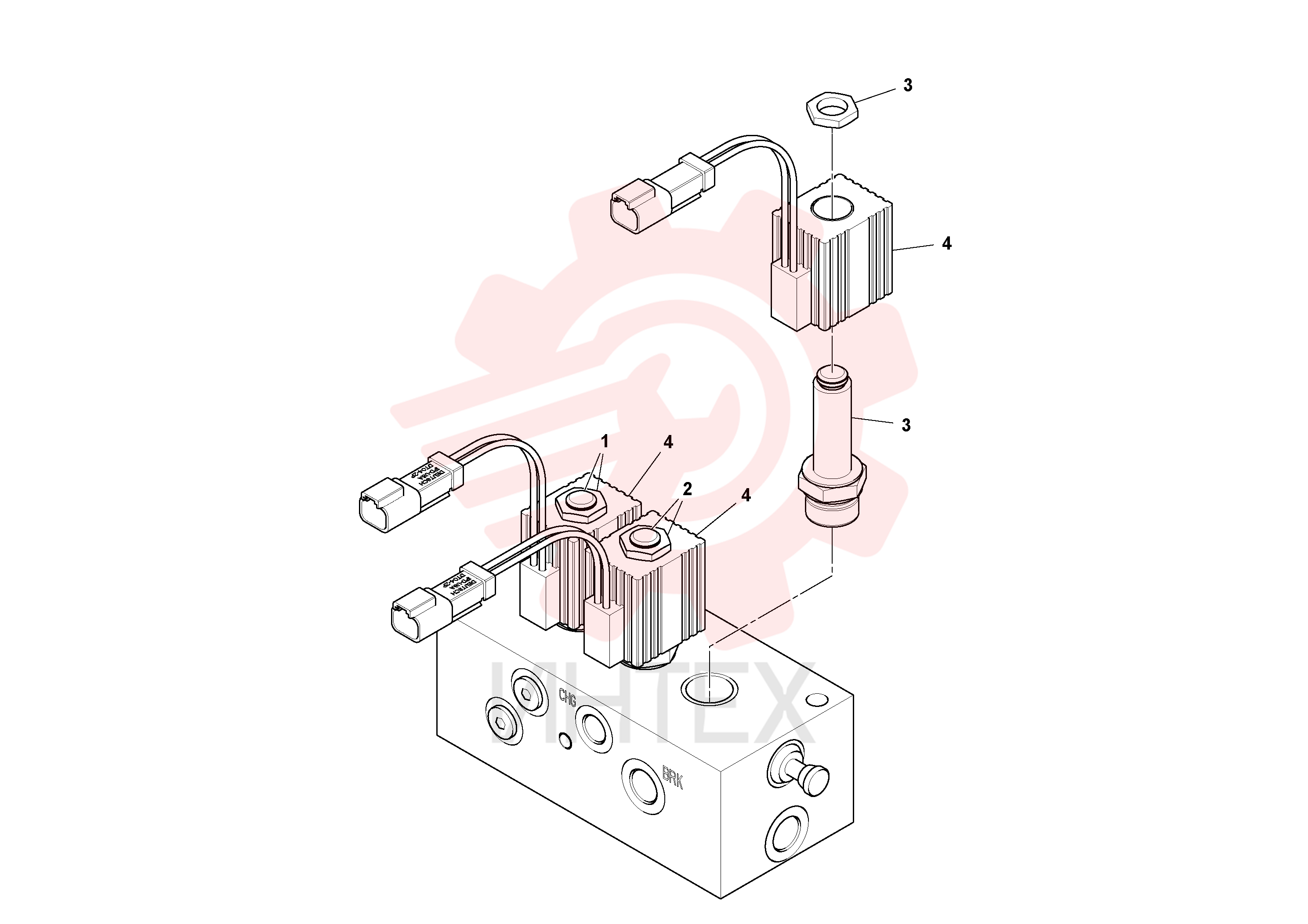 Sealing kit RM13269436 (2)