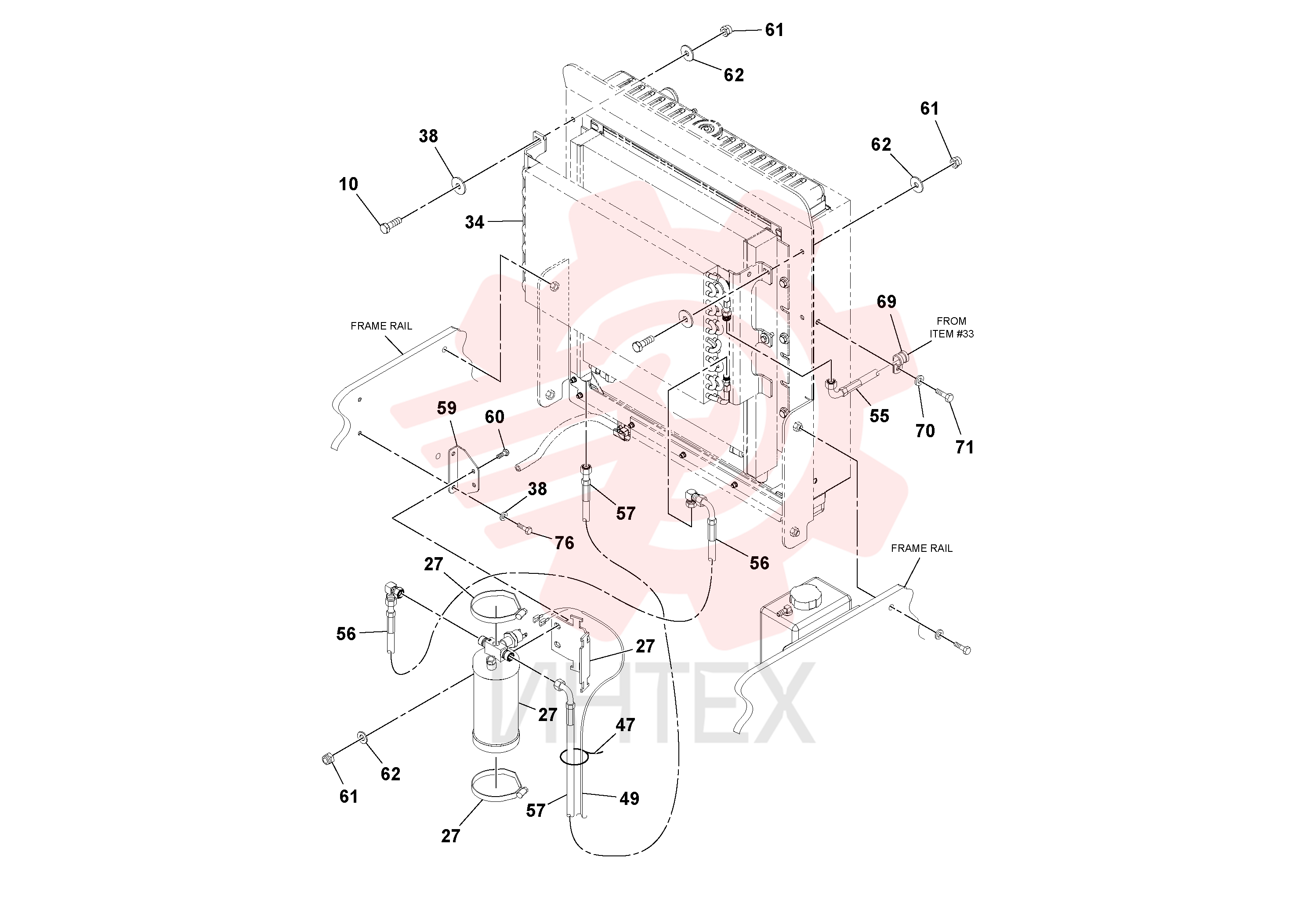 Cooling hose RM13266903 (1)