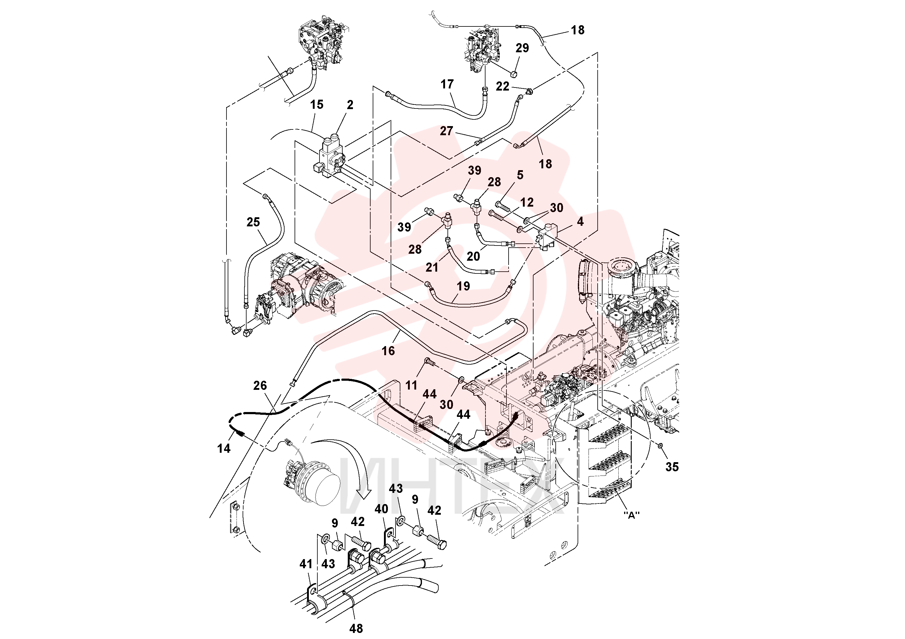 Hose assembly RM13460779 (2)
