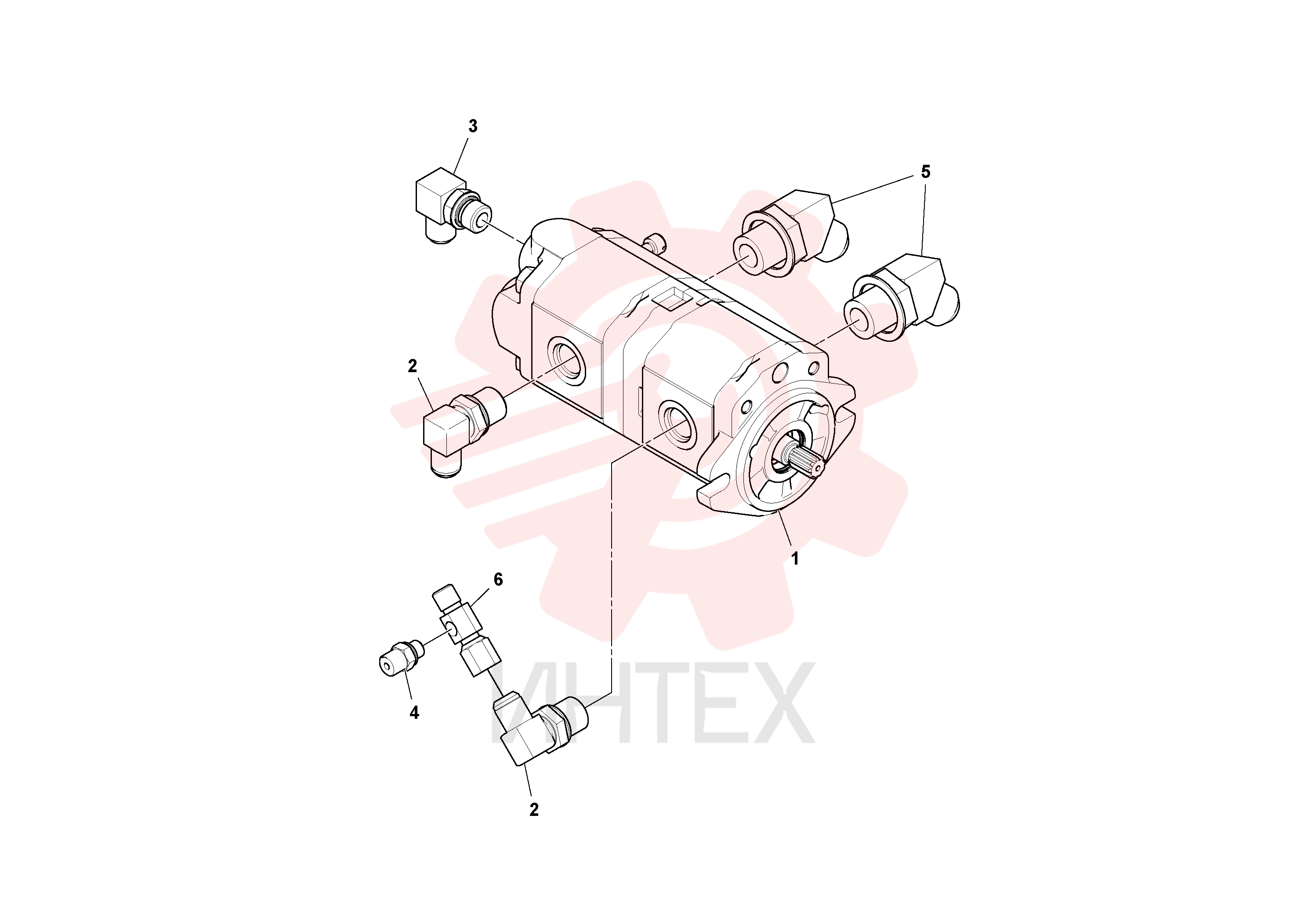 Sealing kit RM13461033 (3)