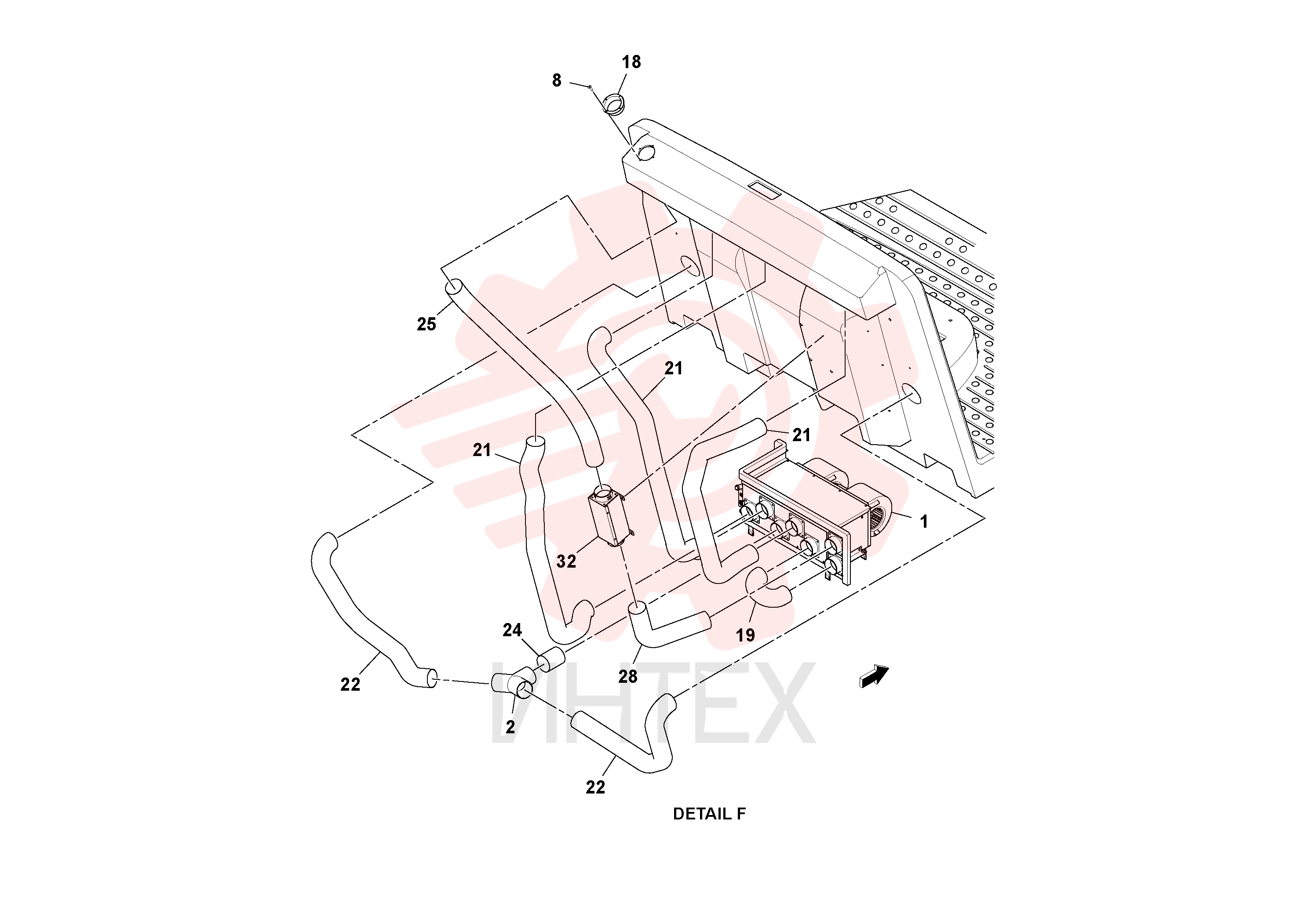 Air filter insert