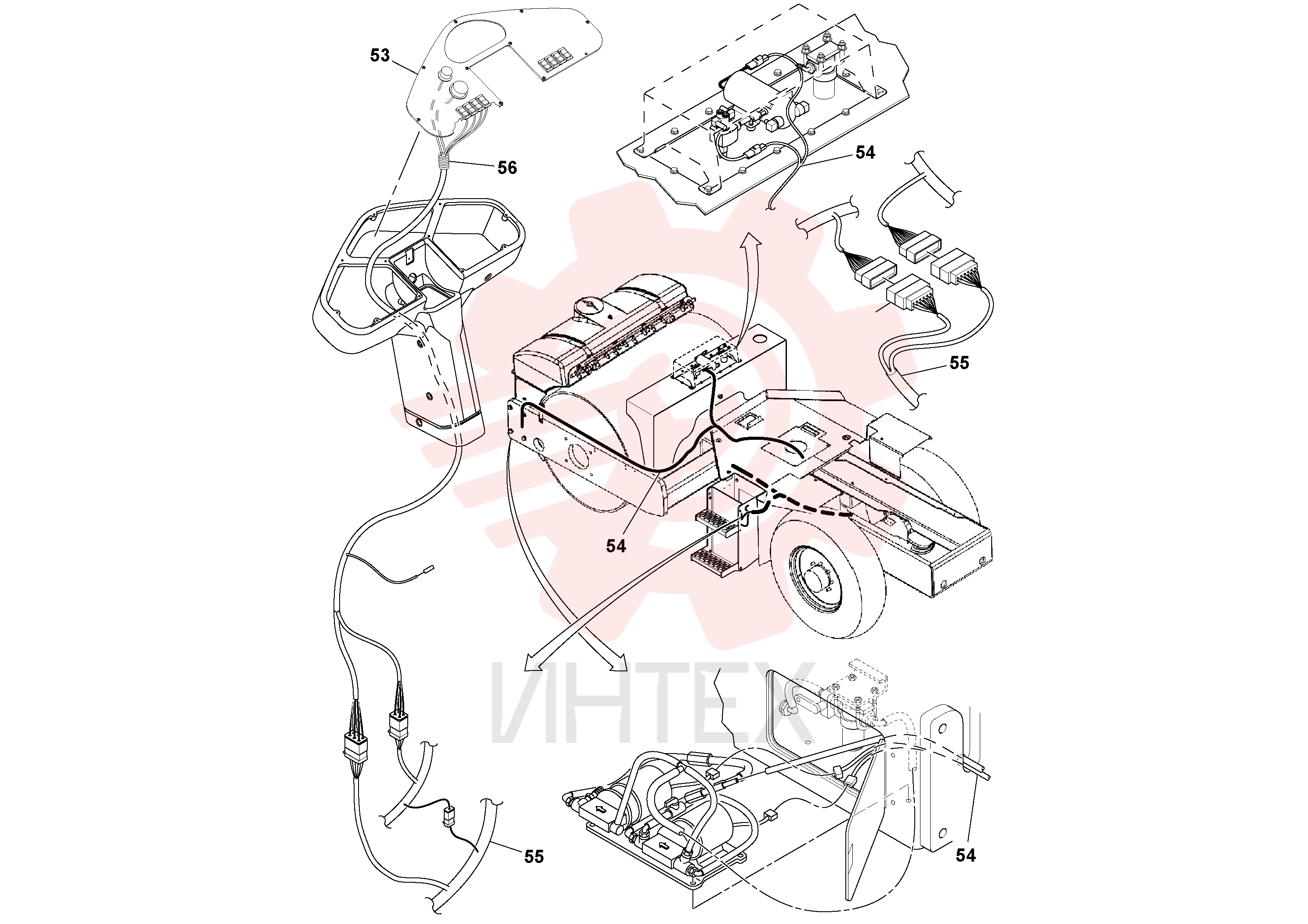 Cable harness