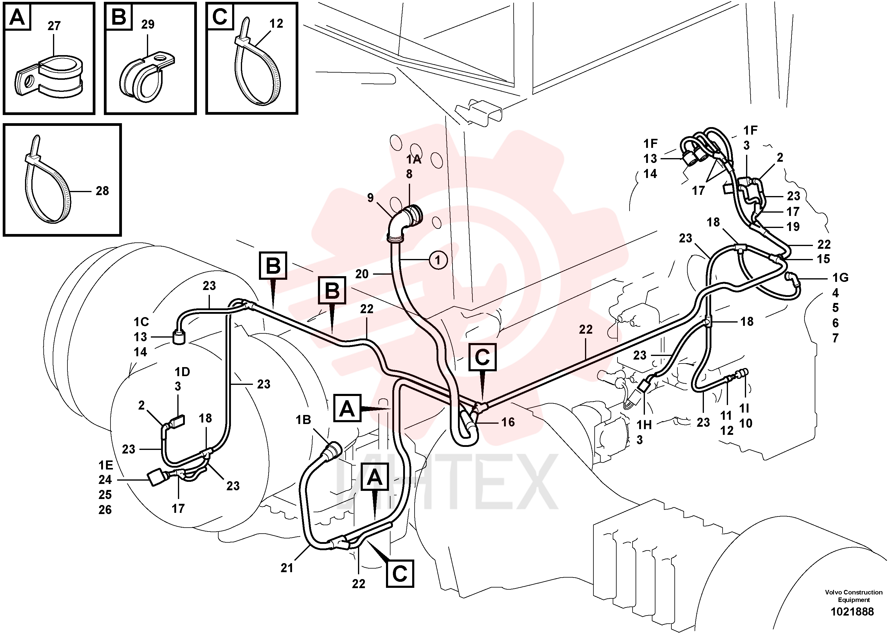 Cable harness