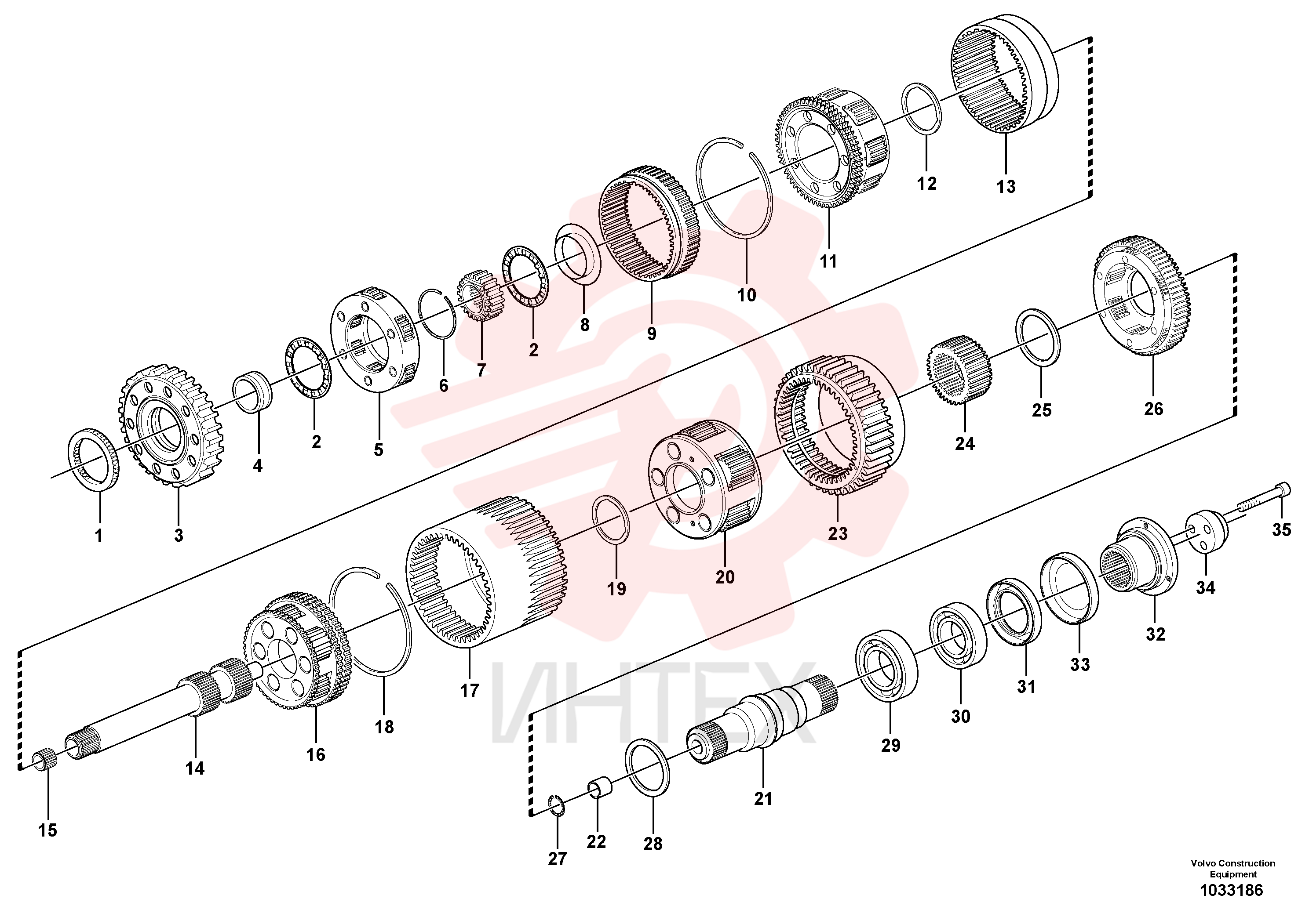 Needle bearing VOE11418288