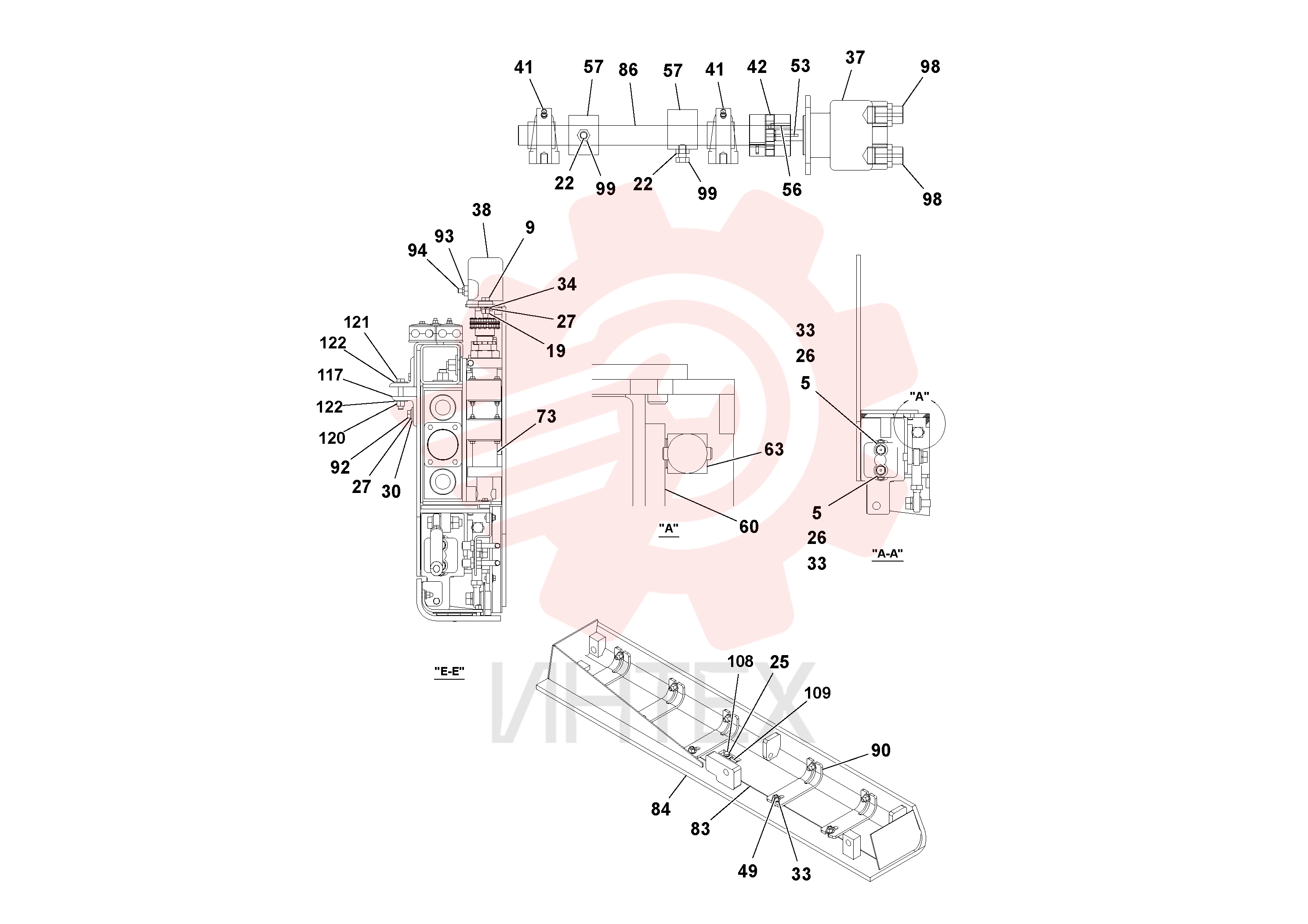 Sealing kit RM 20336277 (1)