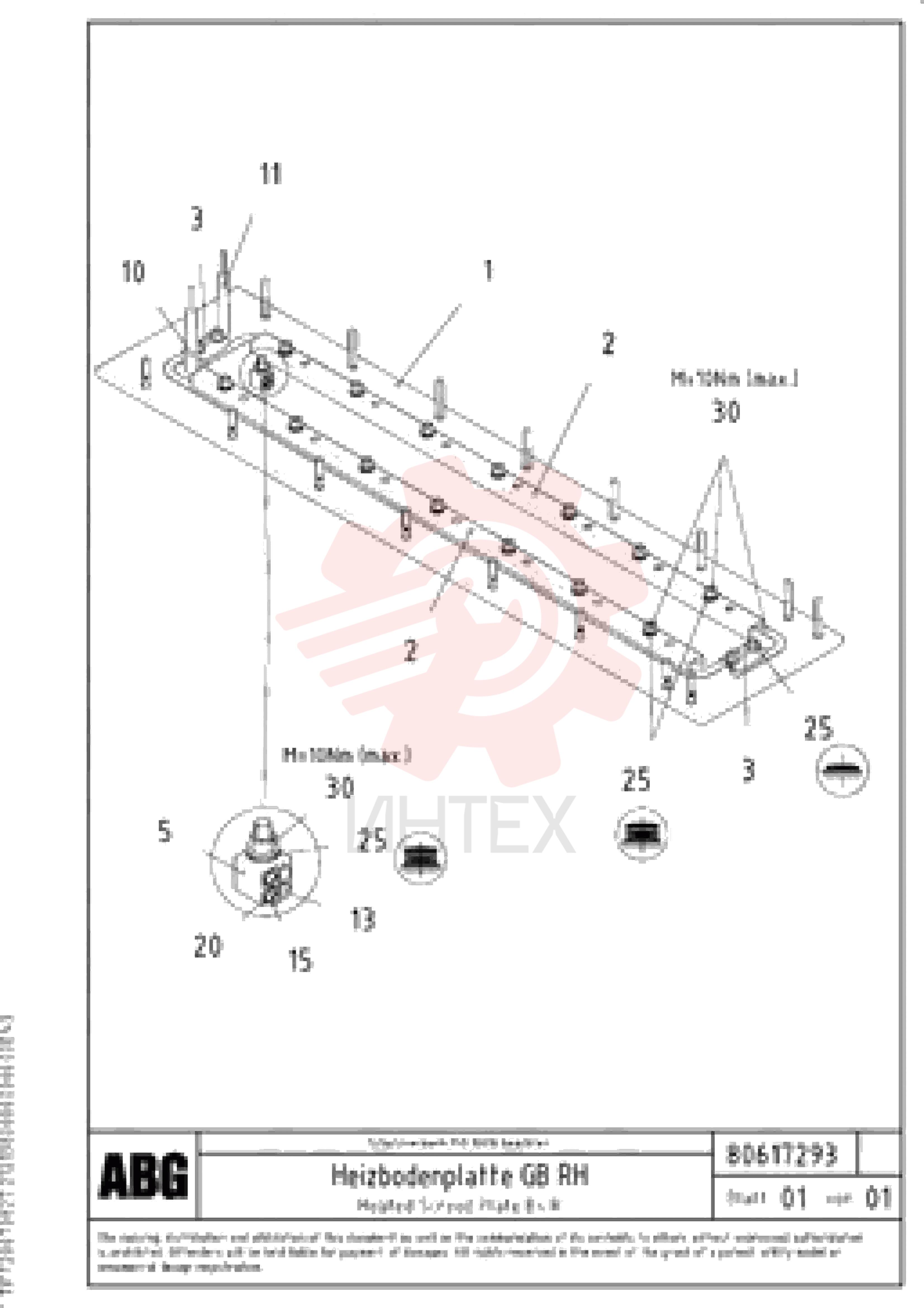 Screed Plate