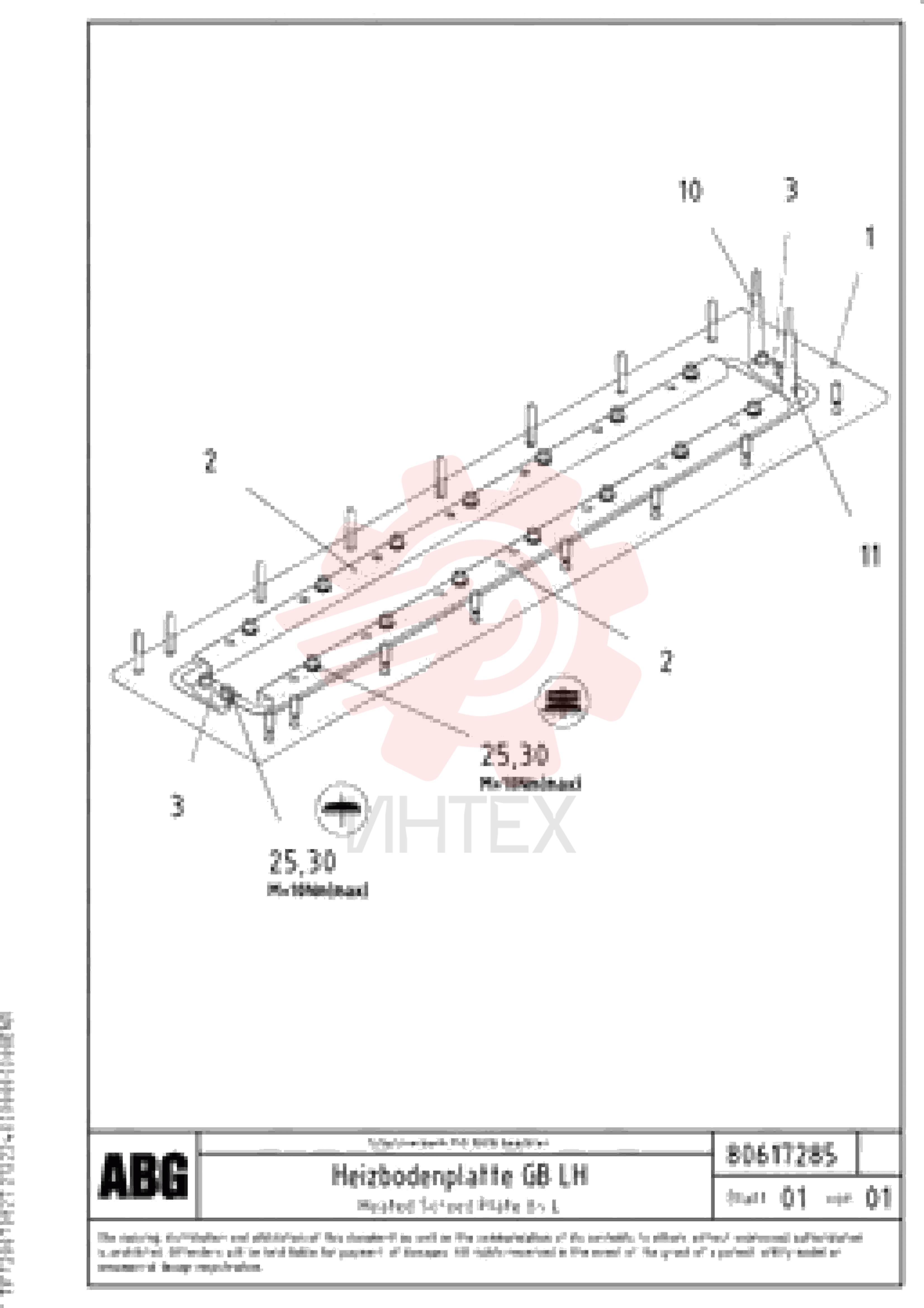 Screed Plate